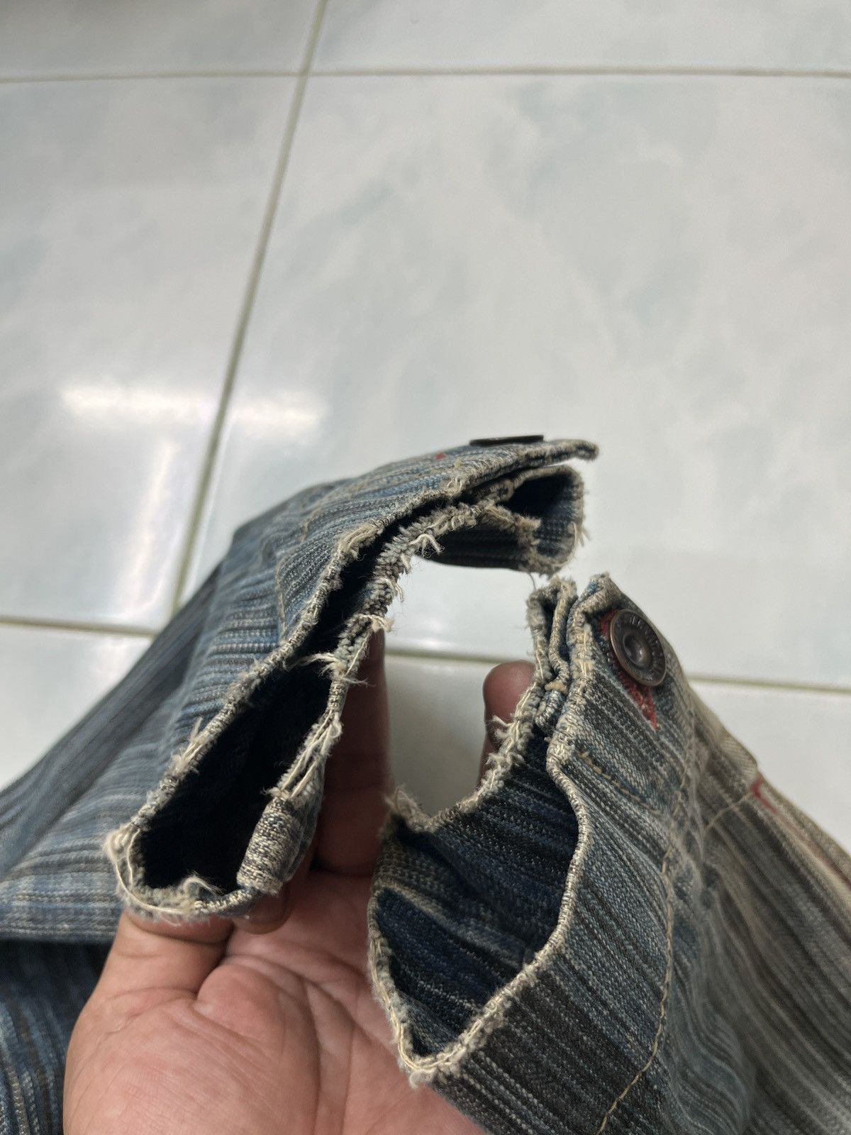 Vintage 🔥🔥🔥STEALS VTG NYLAUS JEANS DENIM JACKET Size M / US 6-8 / IT 42-44 - 13 Thumbnail