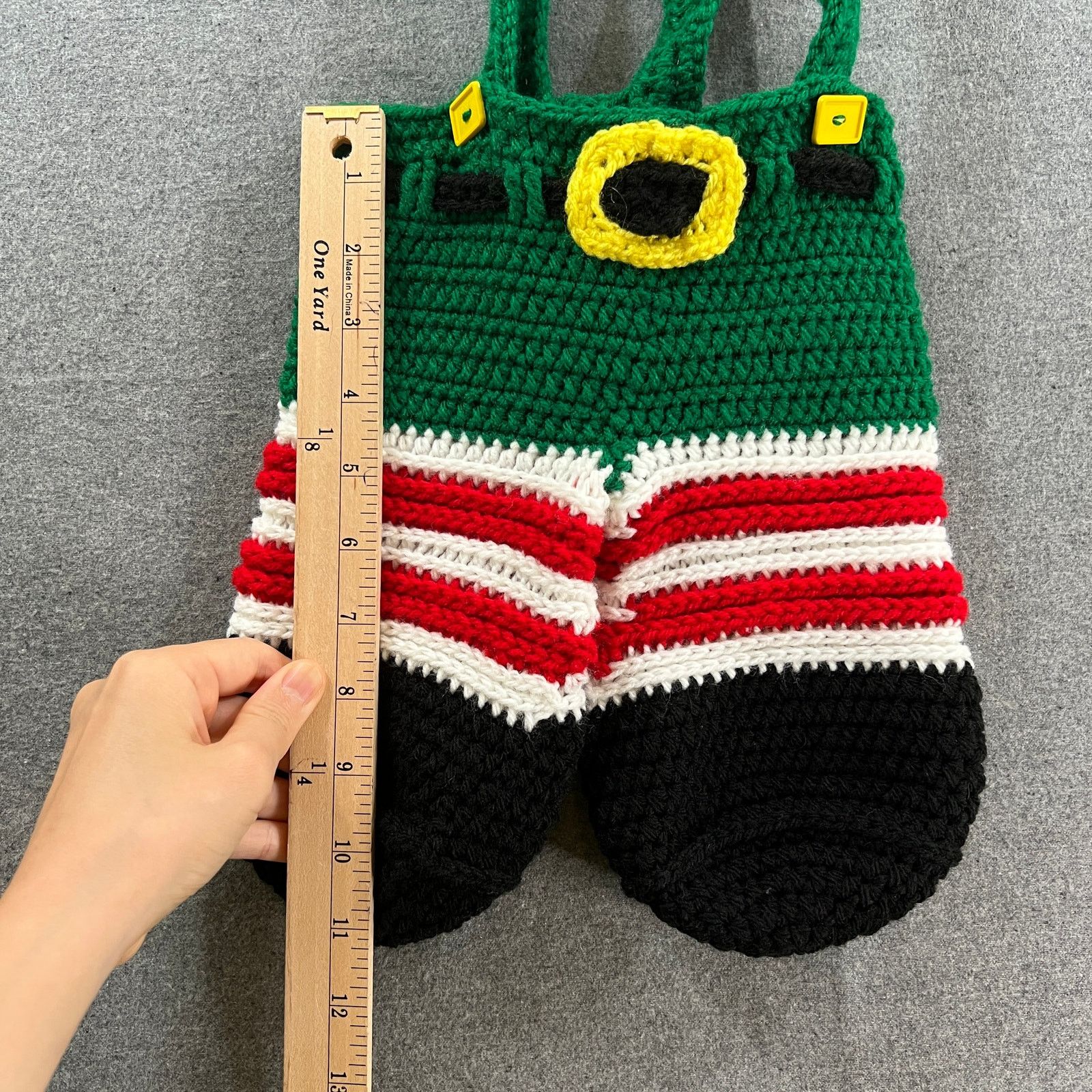 Other Christmas Bags Knitting Pattern Green Purse Size ONE SIZE - 5 Thumbnail