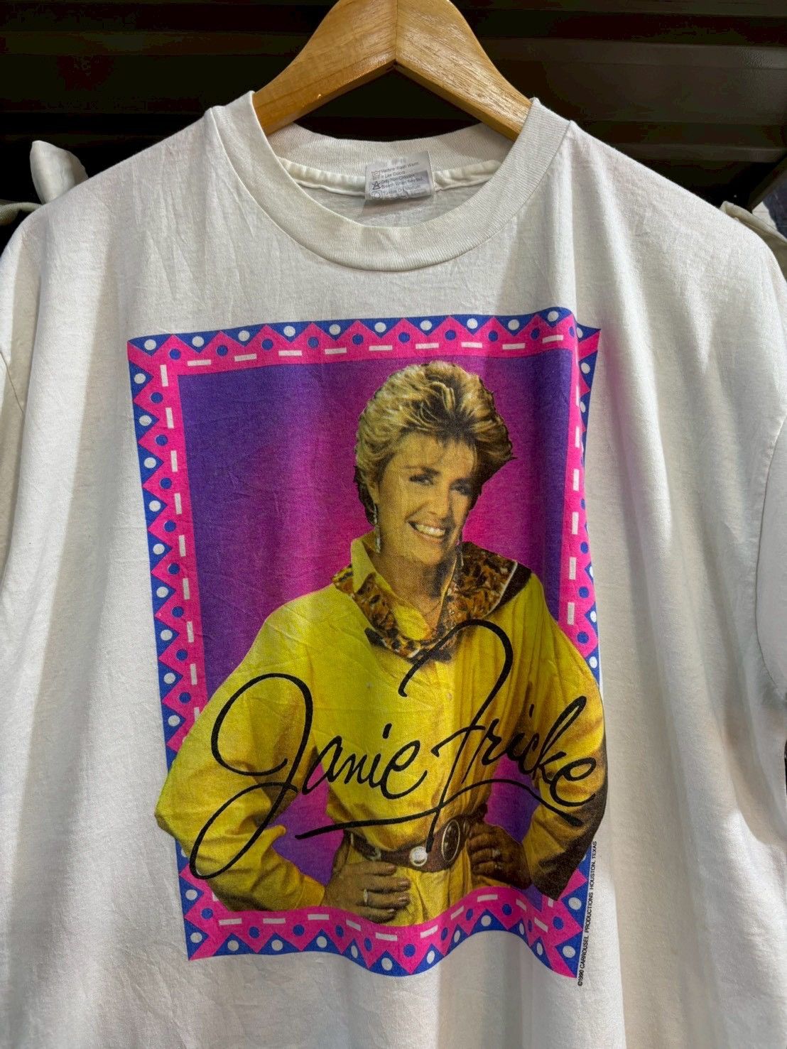 Band Tees Vintage Janie fricke Size US XL / EU 56 / 4 - 2 Thumbnail