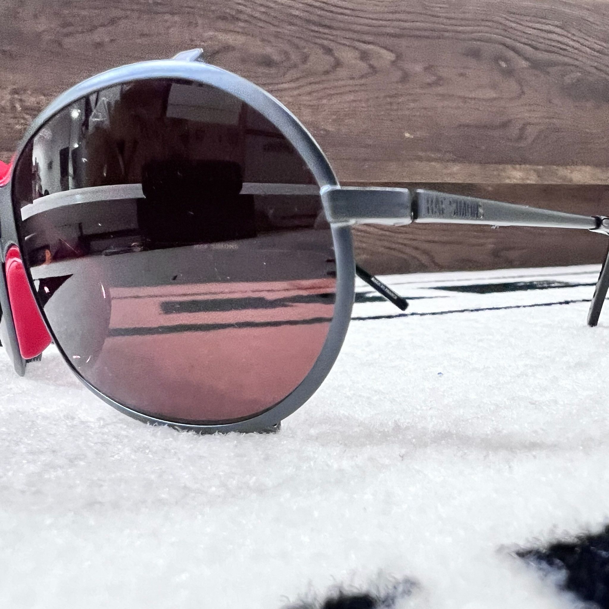 Linda Farrow Linda Farrow X Raf Simons "Ultimate Glacier" Sunglasses Size ONE SIZE - 3 Thumbnail
