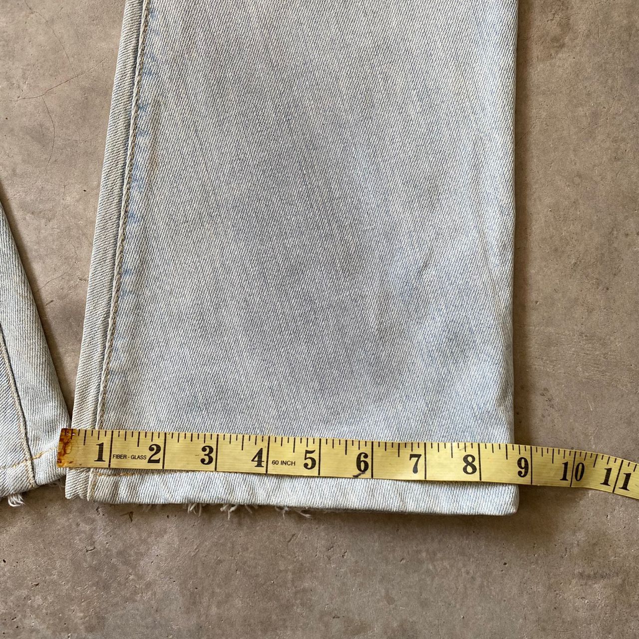 Attachment Vintage Attachment Japanese Brand Distressed Flare Denim Size US 30 / EU 46 - 8 Thumbnail