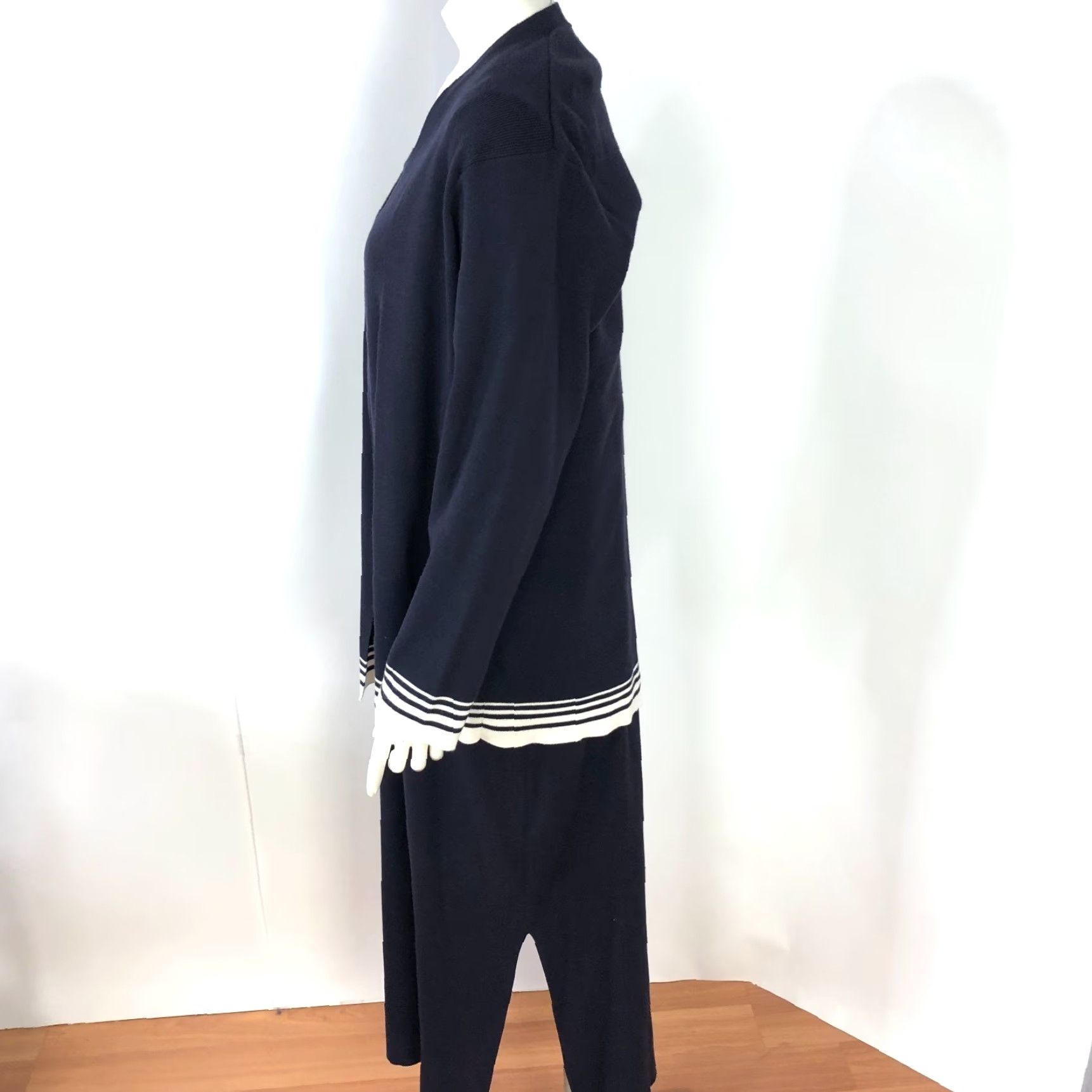 Talbots Talbots VTG Plus 1X 2 PC Tank Top Cardigan Midi Sweater Dress Blue PLS READ Size XL / US 12-14 / IT 48-50 - 3 Thumbnail