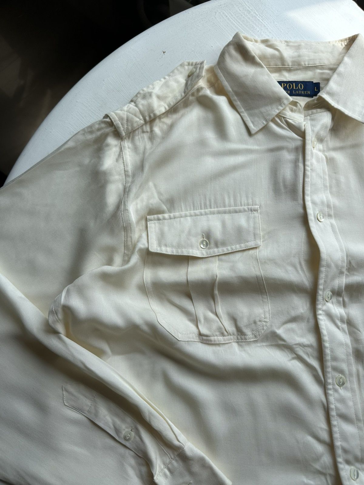 Polo Ralph Lauren Polo Ralph Lauren Viscose Shirt Mini Pony Size US L / EU 52-54 / 3 - 5 Thumbnail
