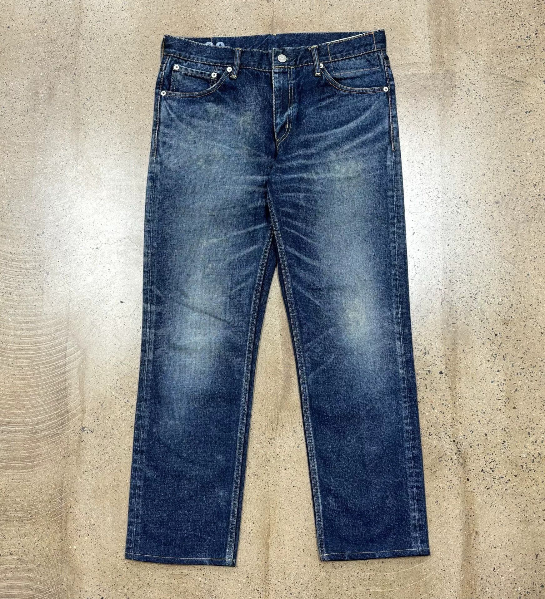 Visvim Visvim Social Sculpture Damaged Denim Pants Size US 34 / EU 50 - 1 Thumbnail