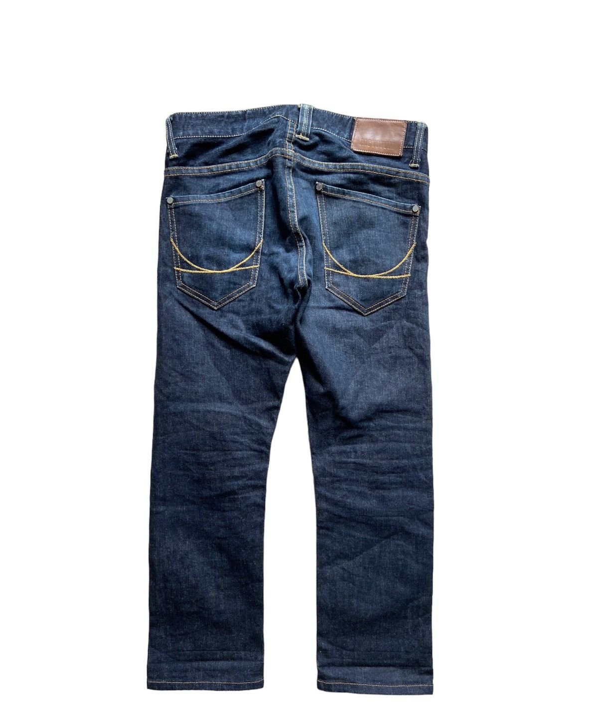 FACTOTUM × Japanese Brand Vintage Factotum ‘Nihomenpu’ Straight Selvedge Denim Pants Size US 32 / EU 48 - 1 Thumbnail