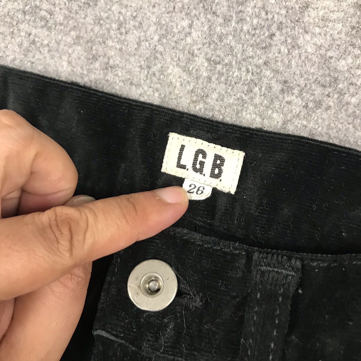 If Six Was Nine × Le Grande Bleu (L.G.B.) 🔥CORDUROY LGB MICRO MINI SKIRT IF SIX WAS NINE Size 30" / US 8 / IT 44 - 5 Thumbnail