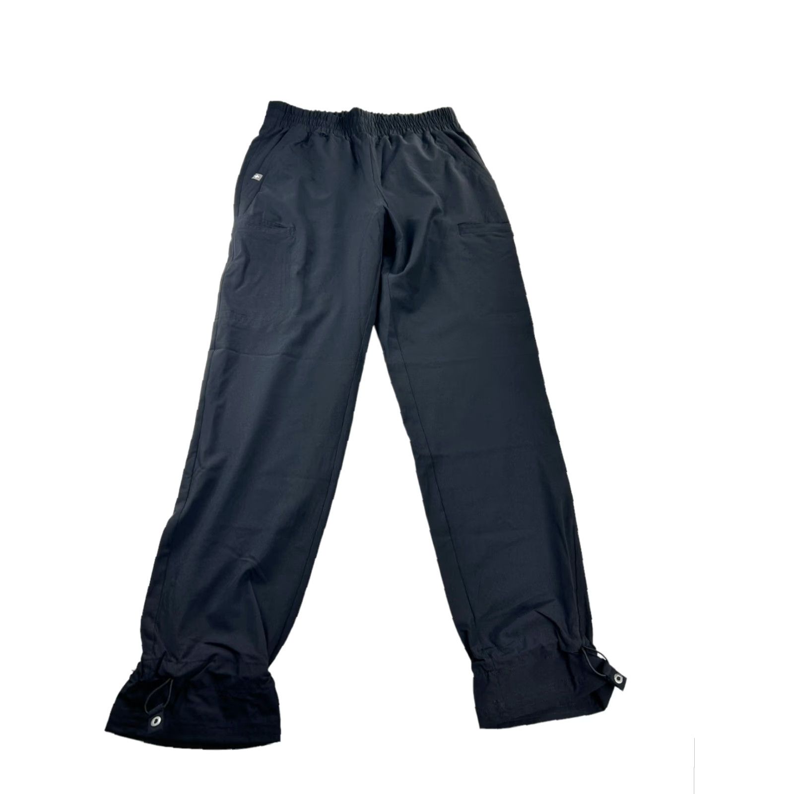 Vintage FIGS Women's Technical Collection Scrub Cargo Jogger Ankle Pants Black Small Size 28" / US 6 / IT 42 - 6 Thumbnail