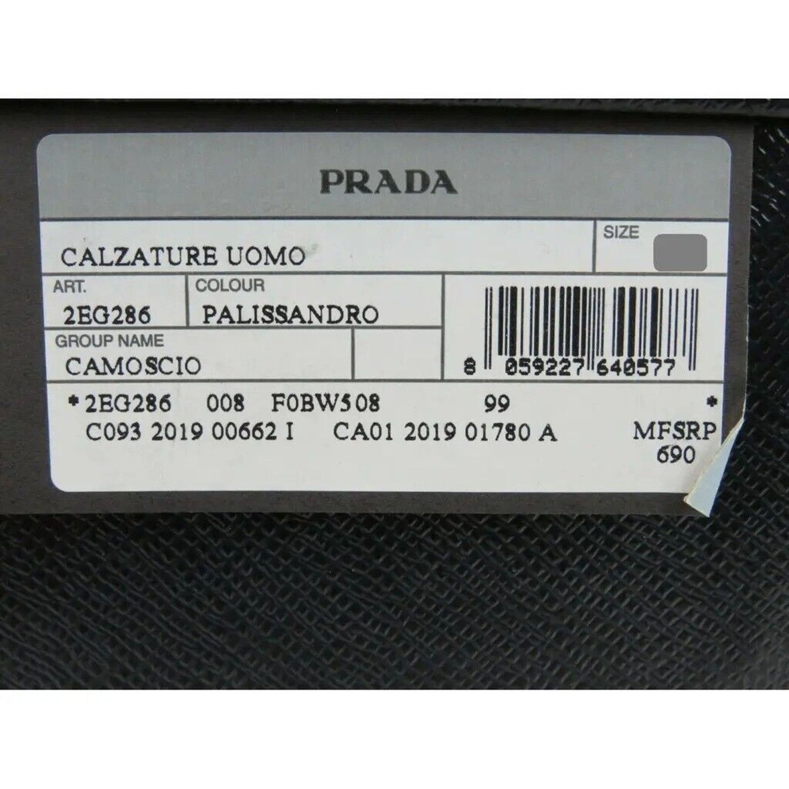 Prada PRADA 2EG286 BROWN SUEDE LOGO LOW LACE UP SNEAKERS 8 / US 9 Size US 9 / EU 42 - 12 Thumbnail