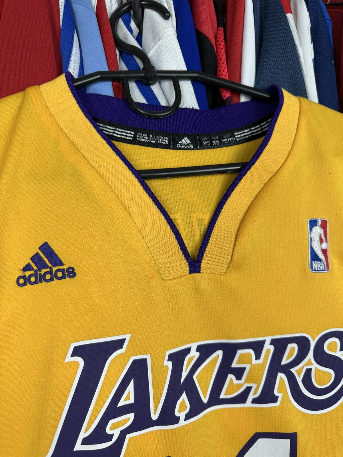 Adidas × NBA Adidas Lakers Kobe Bryant #24 Basketball Jersey NBA XS size Size US XS / EU 42 / 0 - 3 Thumbnail