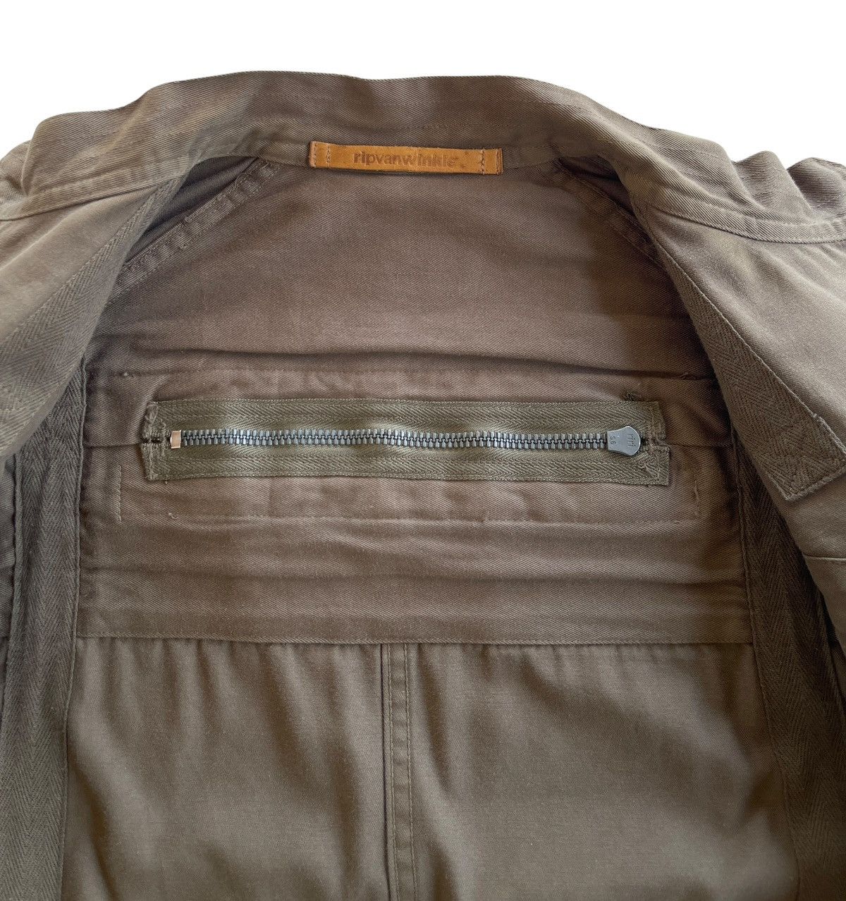 RIPVANWINKLE RipVanWinkle Olive Green Military Jacket Size US M / EU 48-50 / 2 - 11 Thumbnail