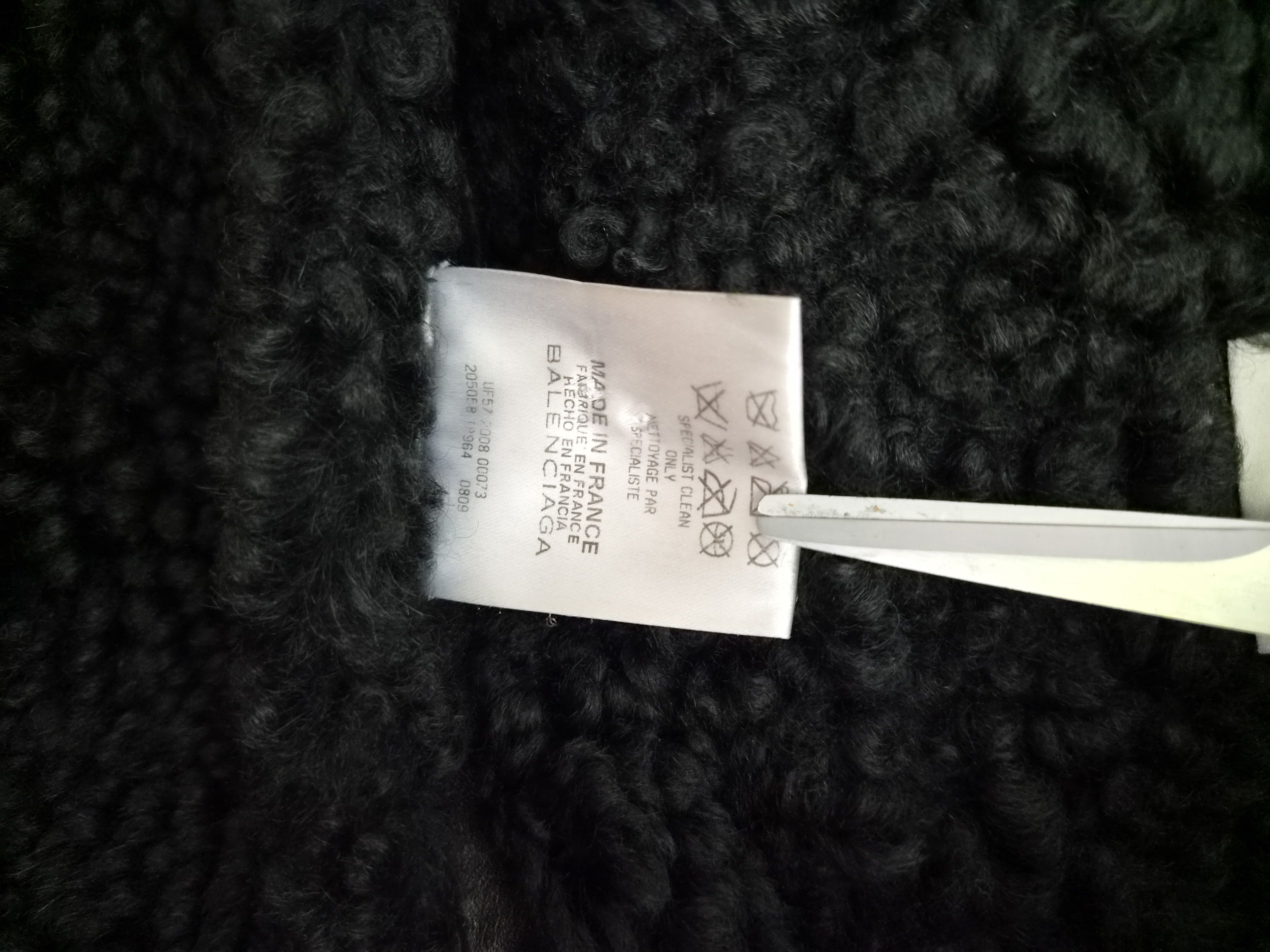 Balenciaga AW08 Balenciaga Ghesquière Lambskin Shearling Leather Jacket Size US M / EU 48-50 / 2 - 5 Thumbnail