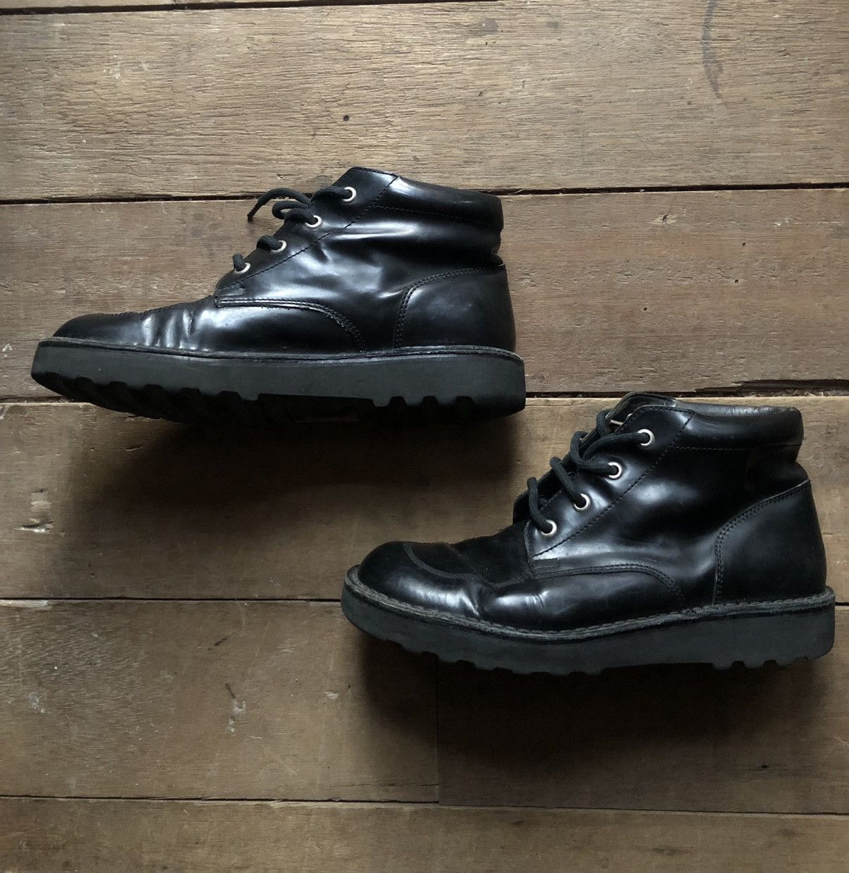 Maison Margiela Dope🔥 MM22 Line Mid Rise Leather Boot Laced Up Size US 10.5 / EU 43-44 - 1 Thumbnail