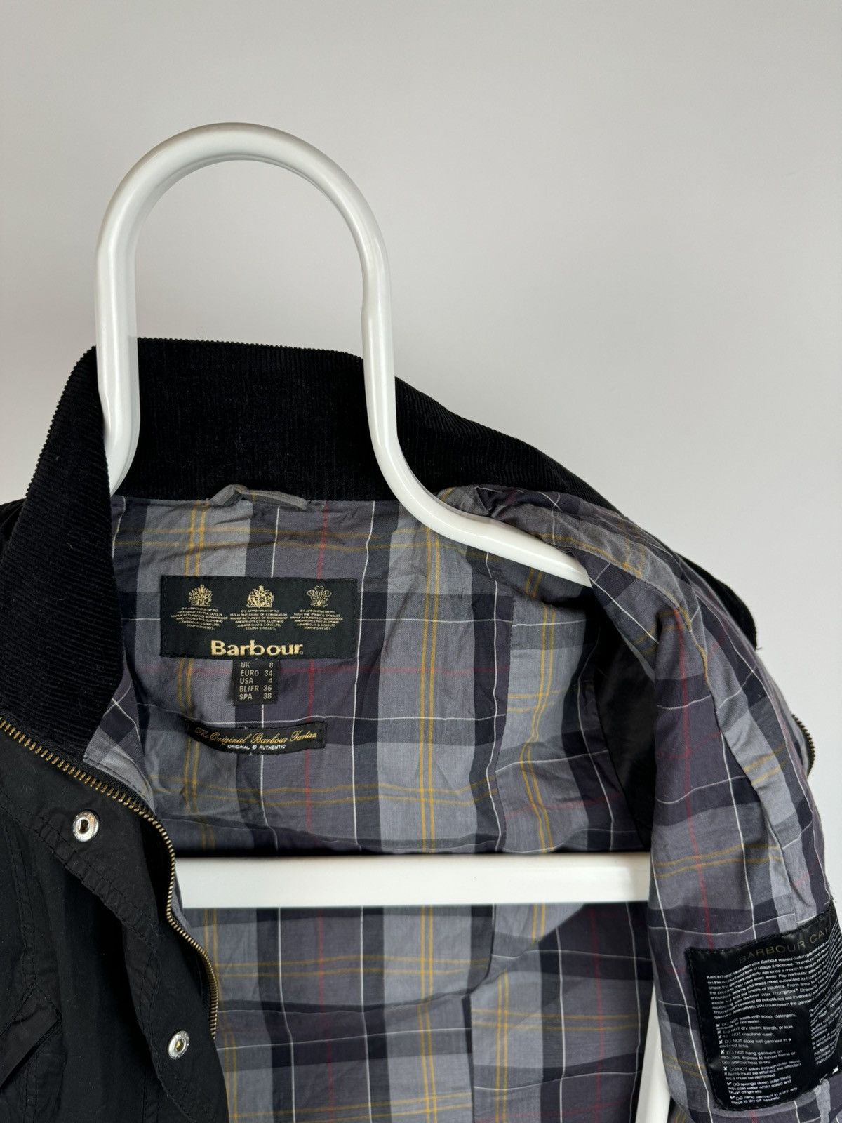 Vintage Barbour Women’s Flyweight Rebel Wax Jacket