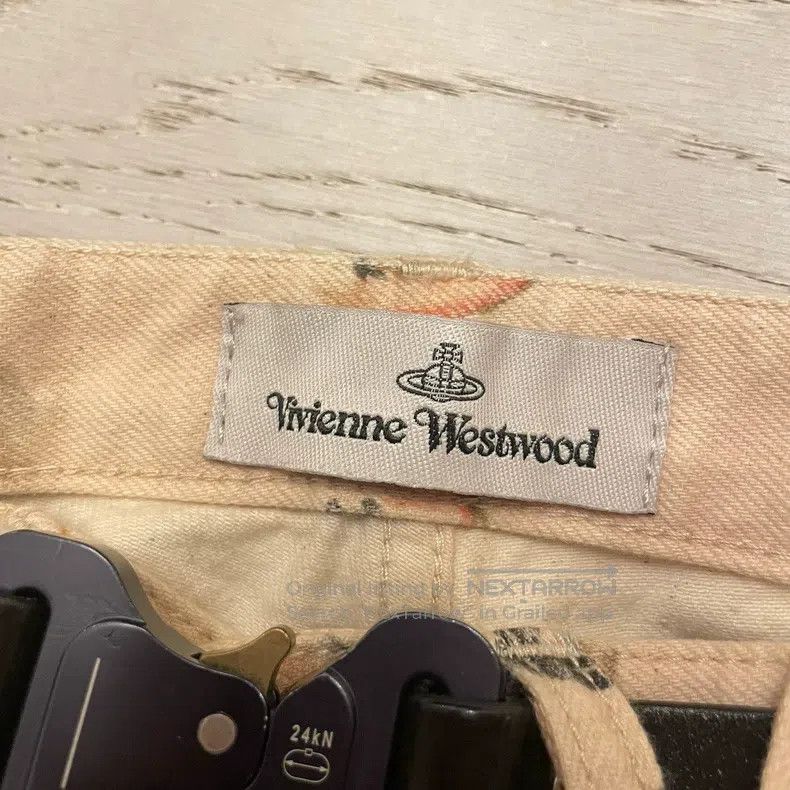 Vivienne Westwood Vivienne Westwood Eye Print Straight Leg Jeans Size 27" / US 4 / IT 40 - 2 Thumbnail