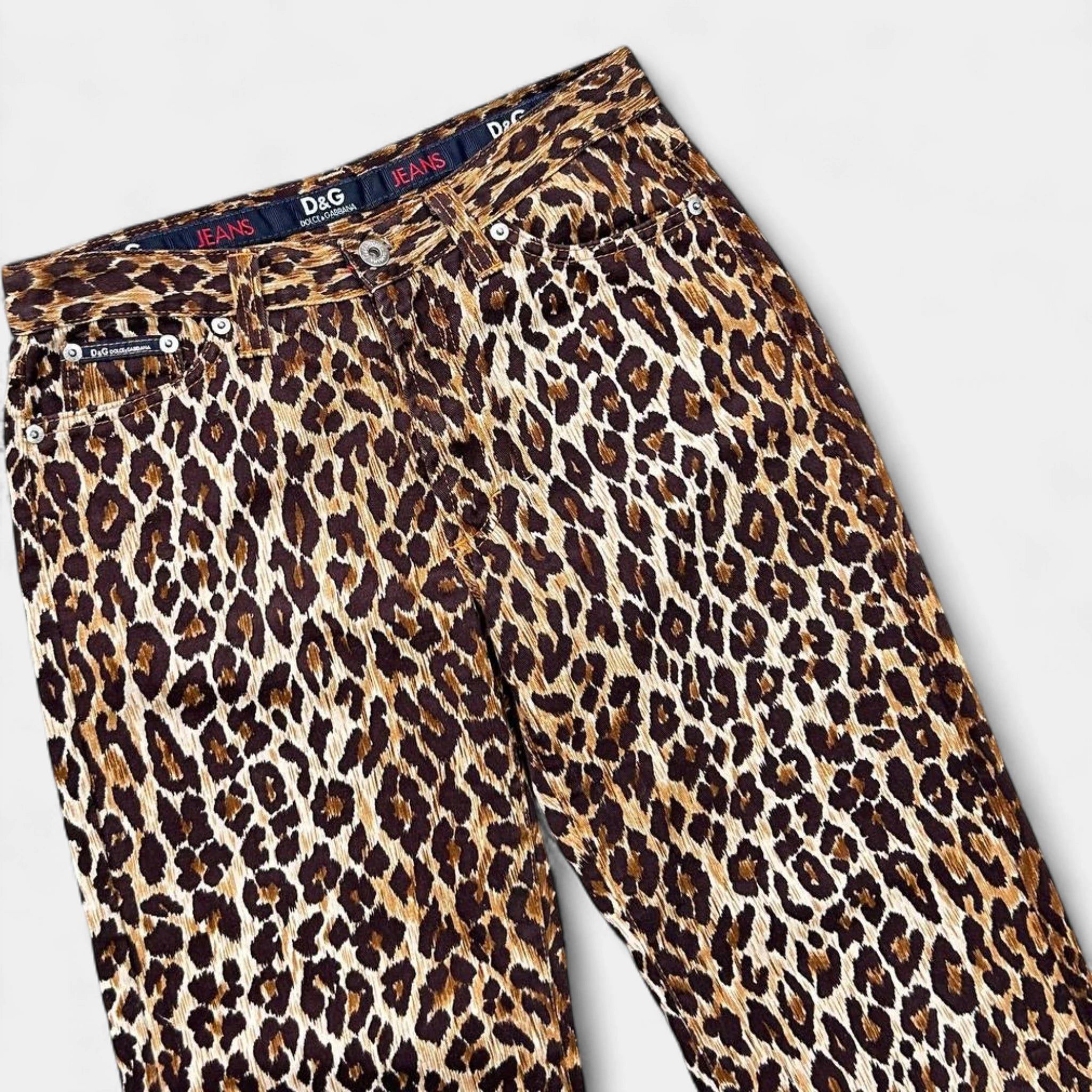 Dolce & Gabbana Dolce & Gabbana Leopard Skinny Jeans Size US 32 / EU 48 - 2 Thumbnail