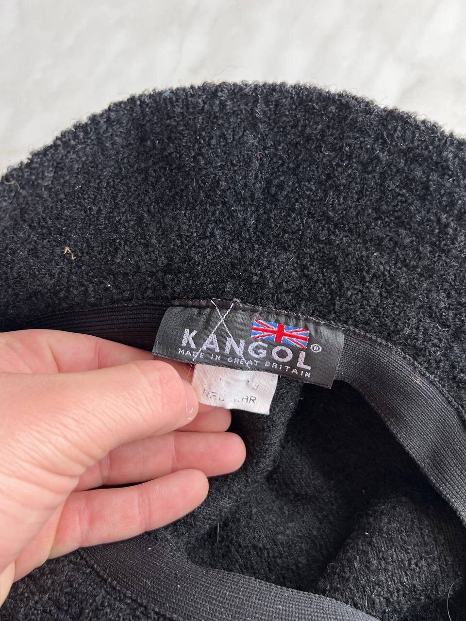 Kangol × Vintage Kangol vintage 99 mens bucket hat avant-garde geometric form Size 38 - 6 Thumbnail