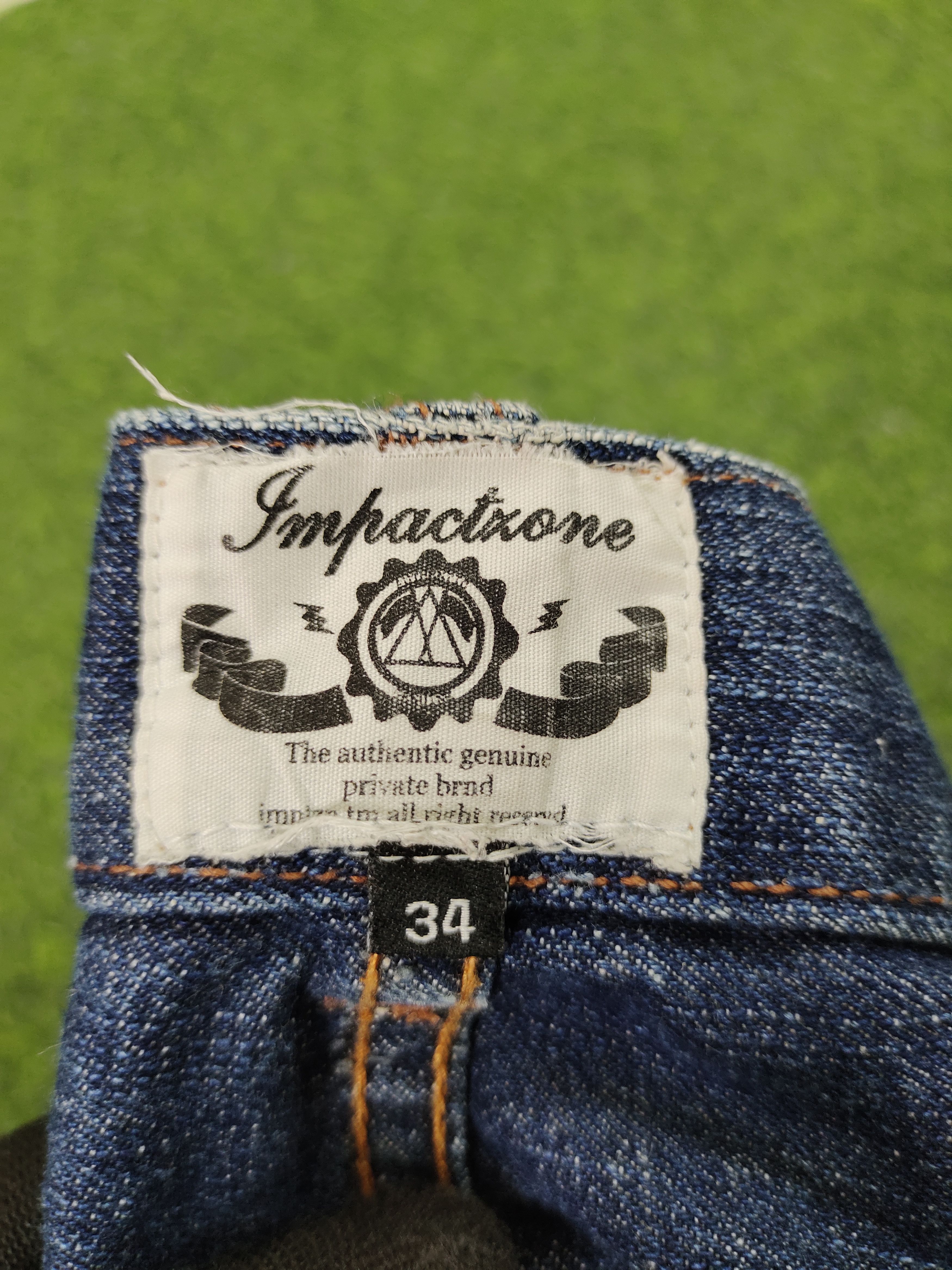Hysteric Glamour Vintage Y2k Impactxone Japan Tribal Paisley Pocket Jeans Size US 33 - 11 Thumbnail