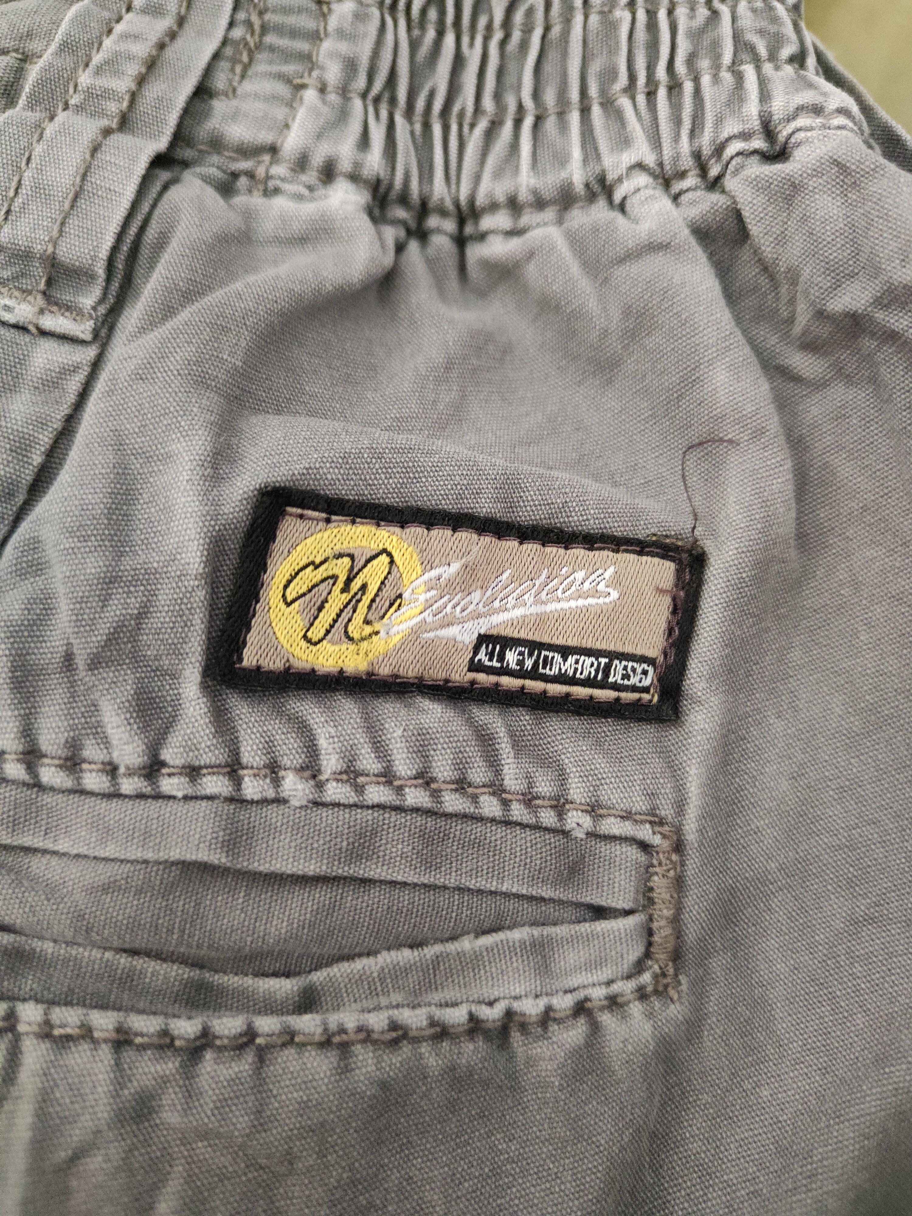 Japanese Brand N evolutions Gray Multipocket Tactical Cargo Pants #W2212 Size US 34 / EU 50 - 13 Thumbnail