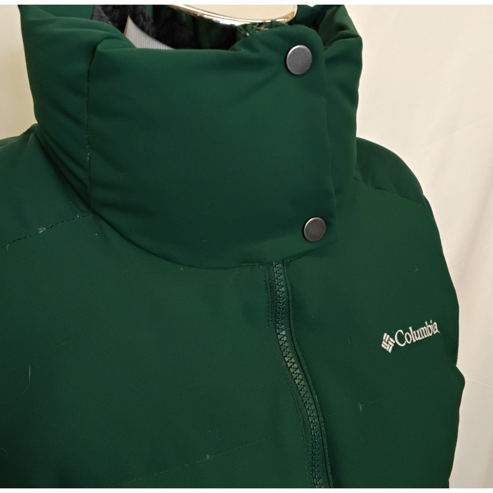 Columbia Columbia Down Puffer Jacket Women's M Green Size M / US 6-8 / IT 42-44 - 4 Thumbnail