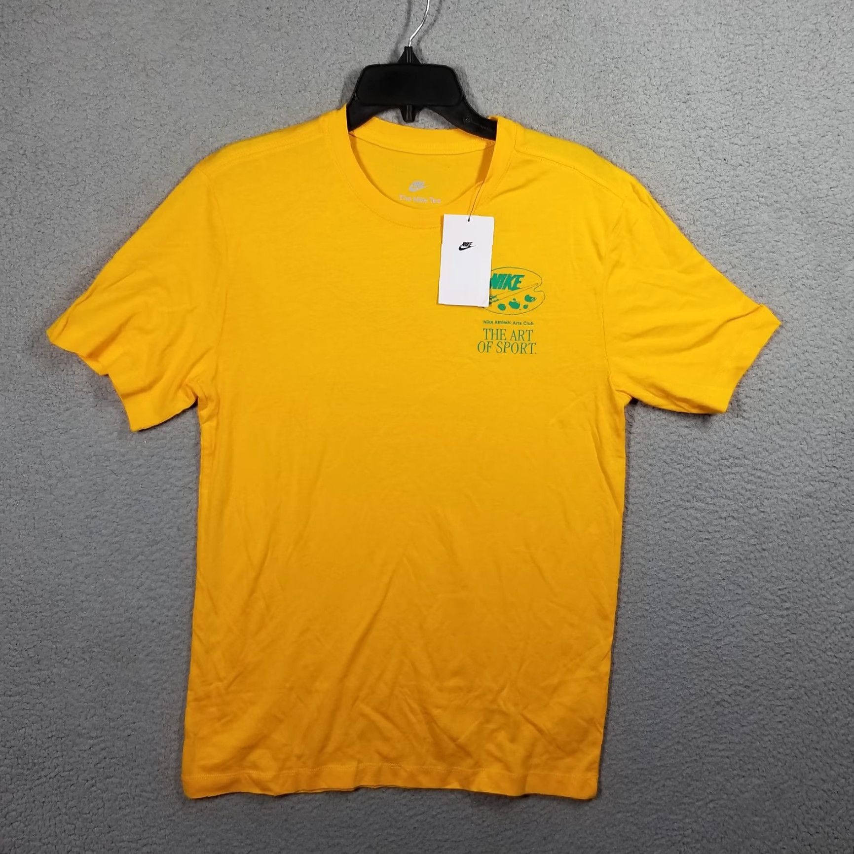 Nike VINTAGE Nike T-Shirt Men's Small Gold Nike Air Max Art Retro Crew Neck Logo Size US S / EU 44-46 / 1 - 2 Thumbnail
