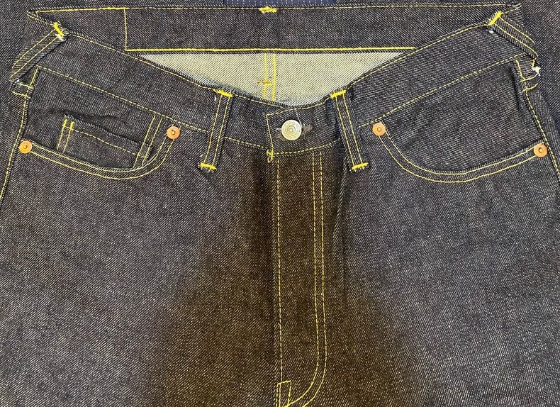 The Real McCoy's The REAL McCOY'S Size LVintage Version W32 L34, Raw Selvedg Size US 28 / EU 44 - 3 Thumbnail