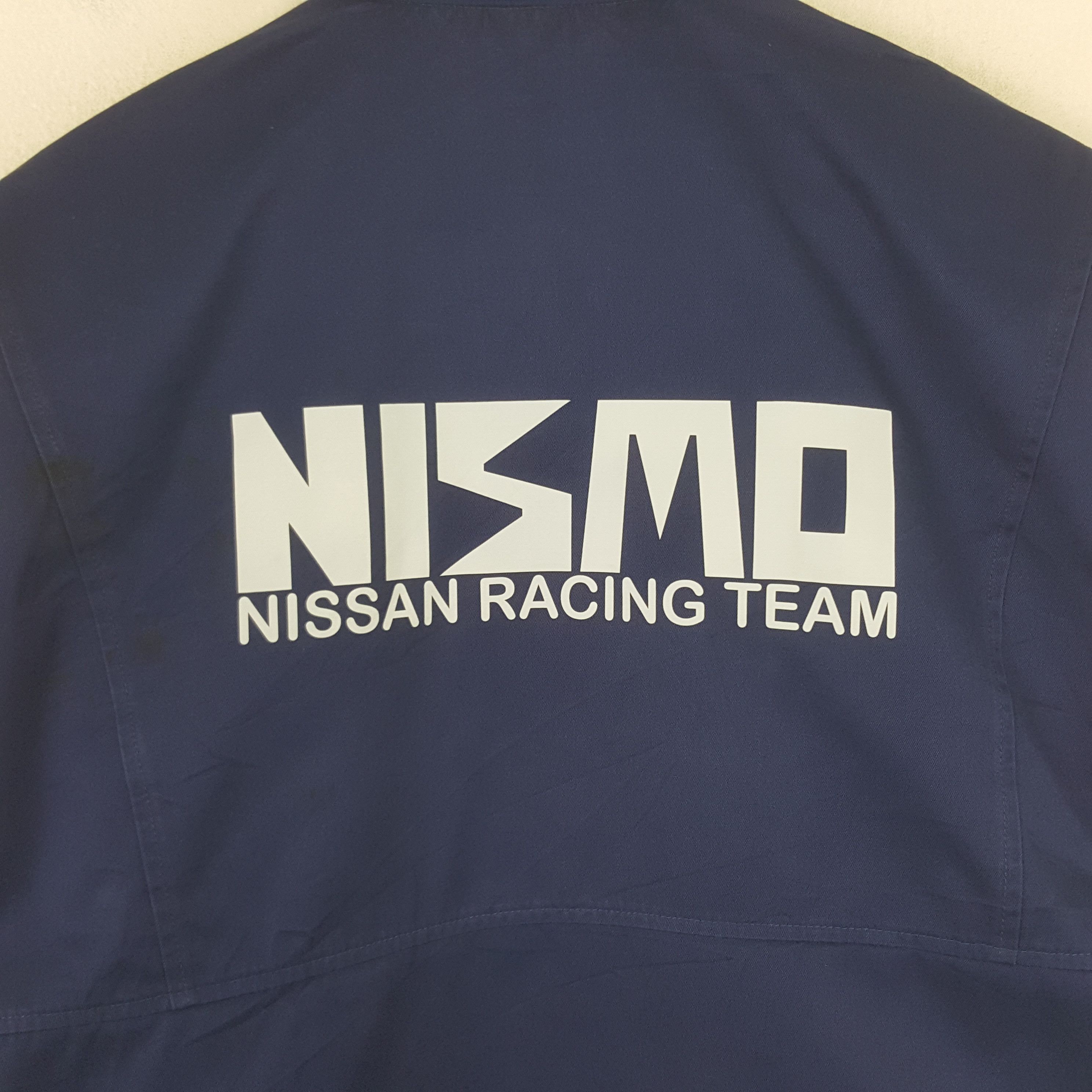 Japanese Brand × Vintage Vintage Nismo Nissan Racing Team Custom Sport Jacket C292N28 Size US M / EU 48-50 / 2 - 2 Thumbnail