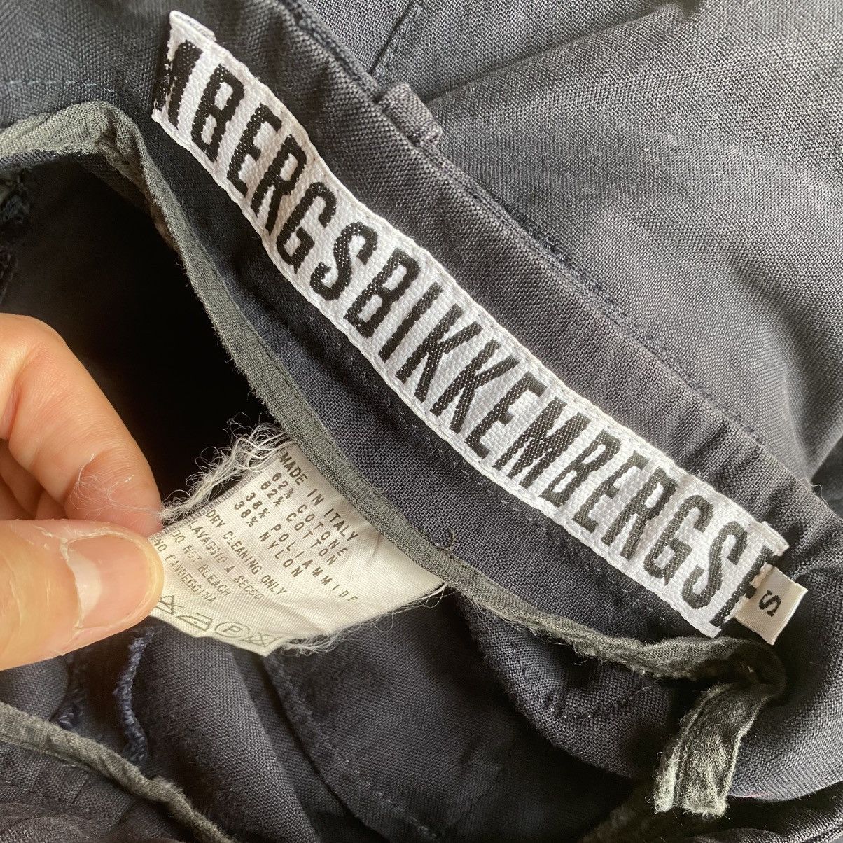 Dirk Bikkembergs × Vintage Bikemberg Dark Navy Utility Cargo Pants Size US 30 / EU 46 - 9 Thumbnail