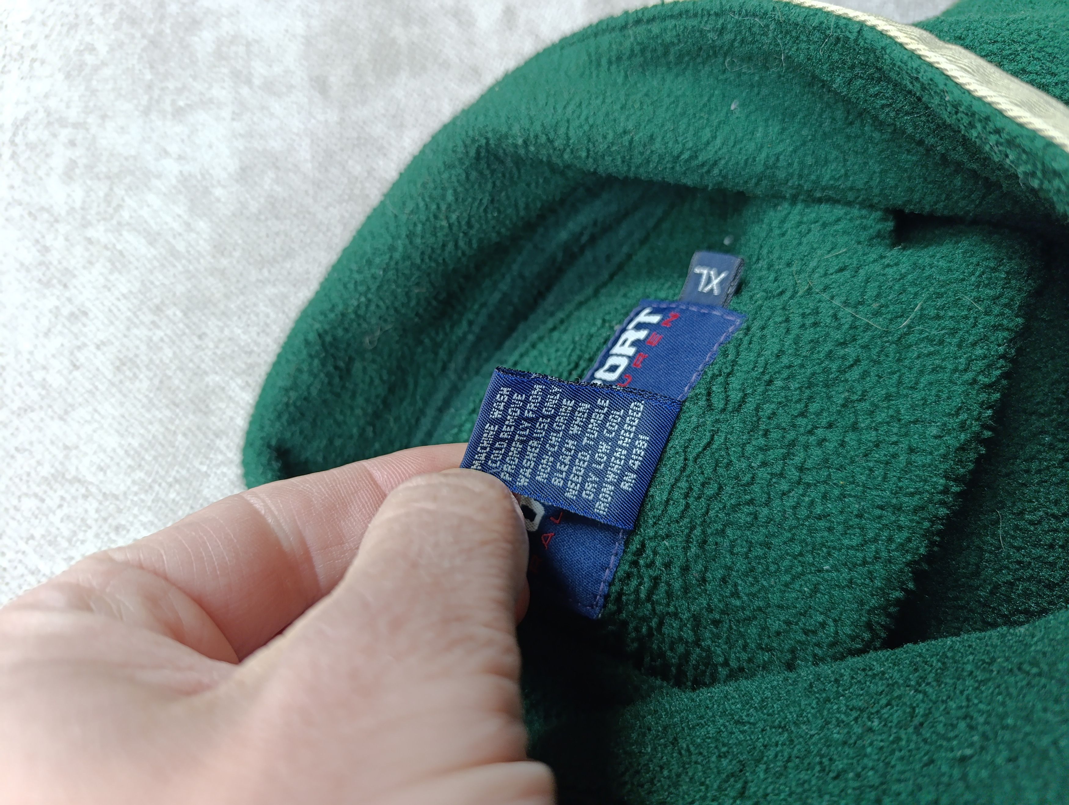 Polo Ralph Lauren Polo Sport Ralph Lauren 1990s Heavyweight Fleece Jacket (Xl) Size US XL / EU 56 / 4 - 13 Thumbnail
