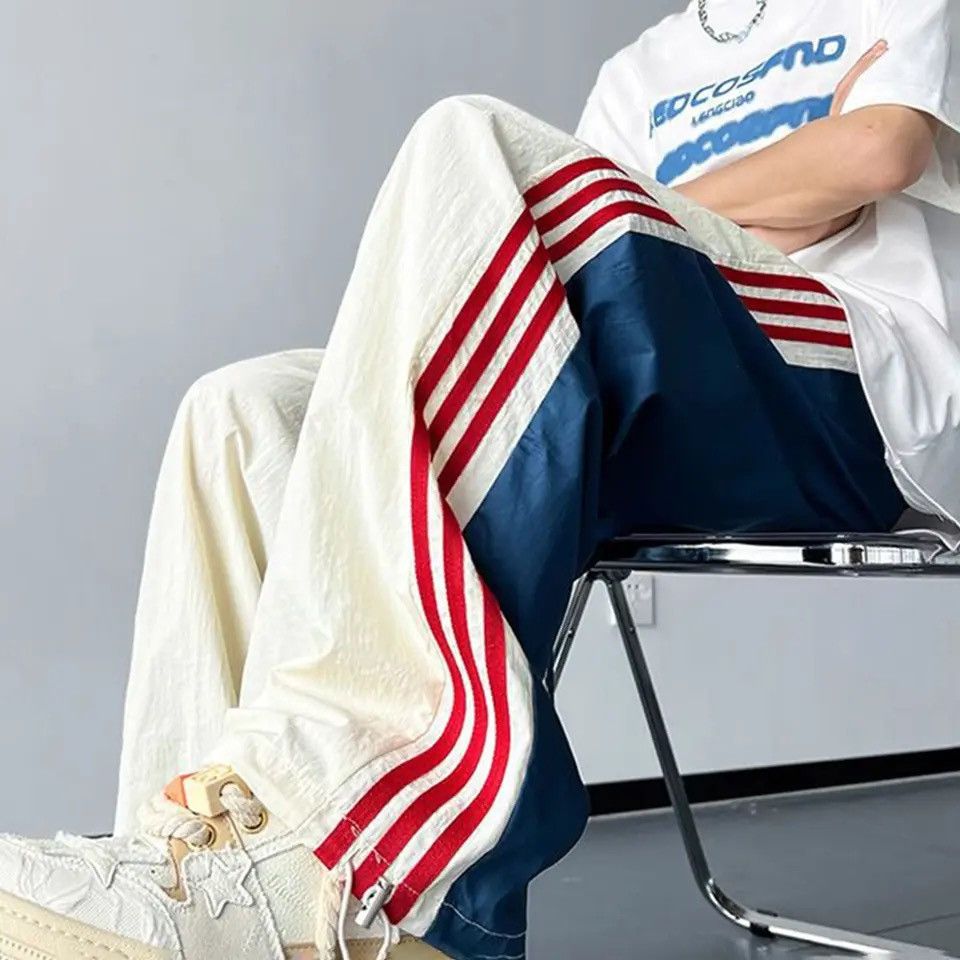 Japanese Brand × Vintage Streetwear Thin Sports Pants Trousers Hip Hop Style Size US 30 / EU 46 - 2 Thumbnail
