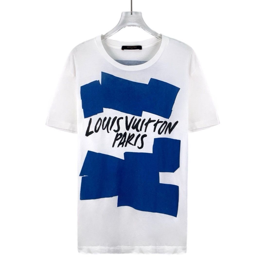 Louis Vuitton White Short-Sleeve Graphic Tee Size US XS / EU 42 / 0 - 1 Thumbnail