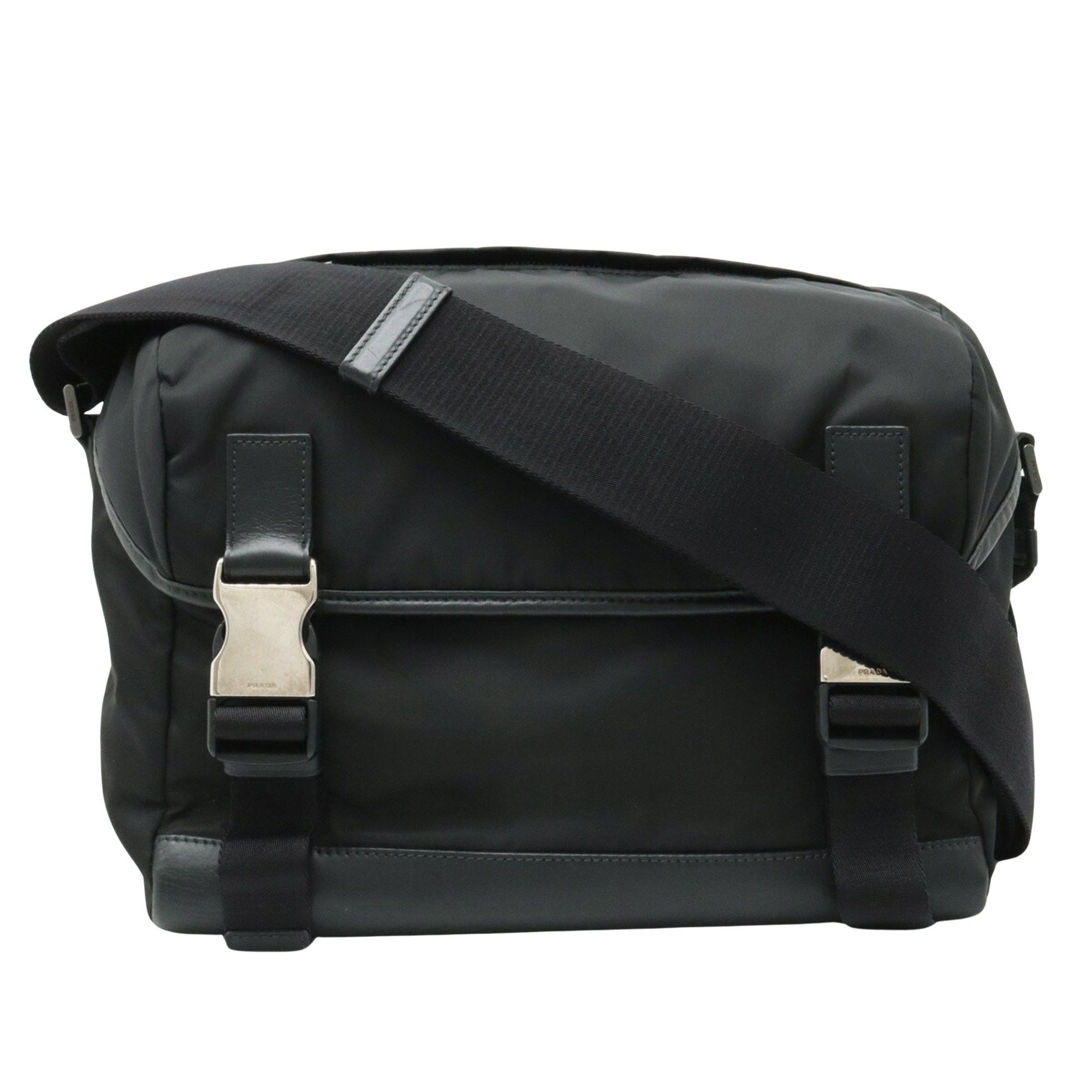 image of Prada Tessuto Shopper in Black, Women's