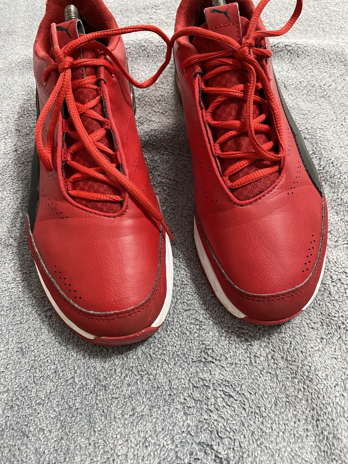 Ferrari × Puma Vintage Puma Ferrari leather sneakers Y2K style Size US 9.5 / EU 42-43 - 9 Thumbnail