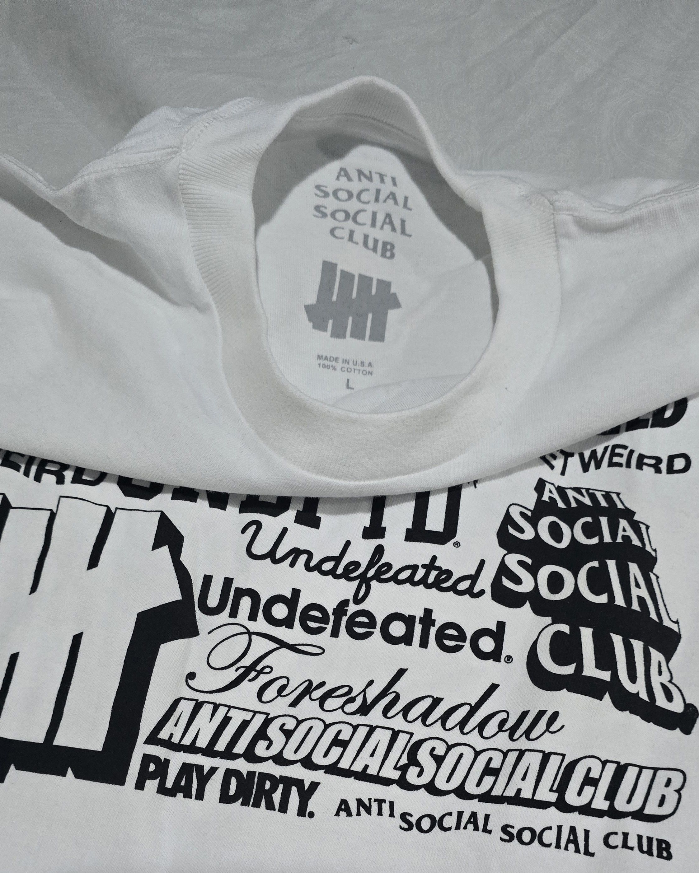 Anti Social Social Club Anti Social Social Club Origin Story Tee 'White' Size Large Size US L / EU 52-54 / 3 - 2 Thumbnail