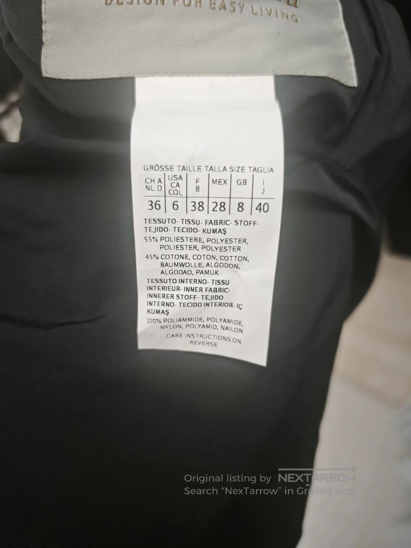 Emporio Armani gray hooded trench coat from MaxMara. Size US M / EU 48-50 / 2 - 4 Thumbnail