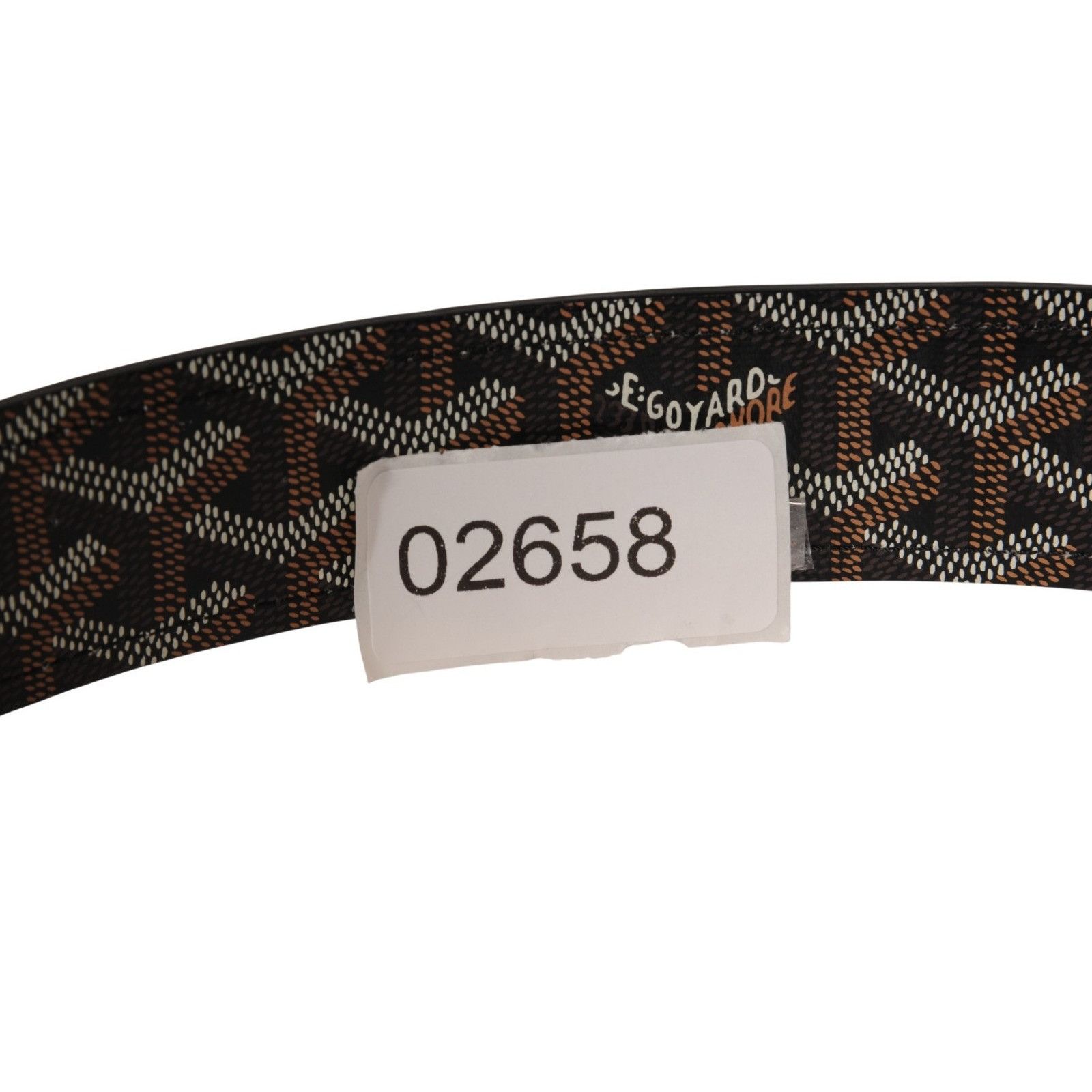 Goyard Florida II Belt 90 29 30 31 Black Brown Goyardine Canvas Size ONE SIZE - 19 Thumbnail