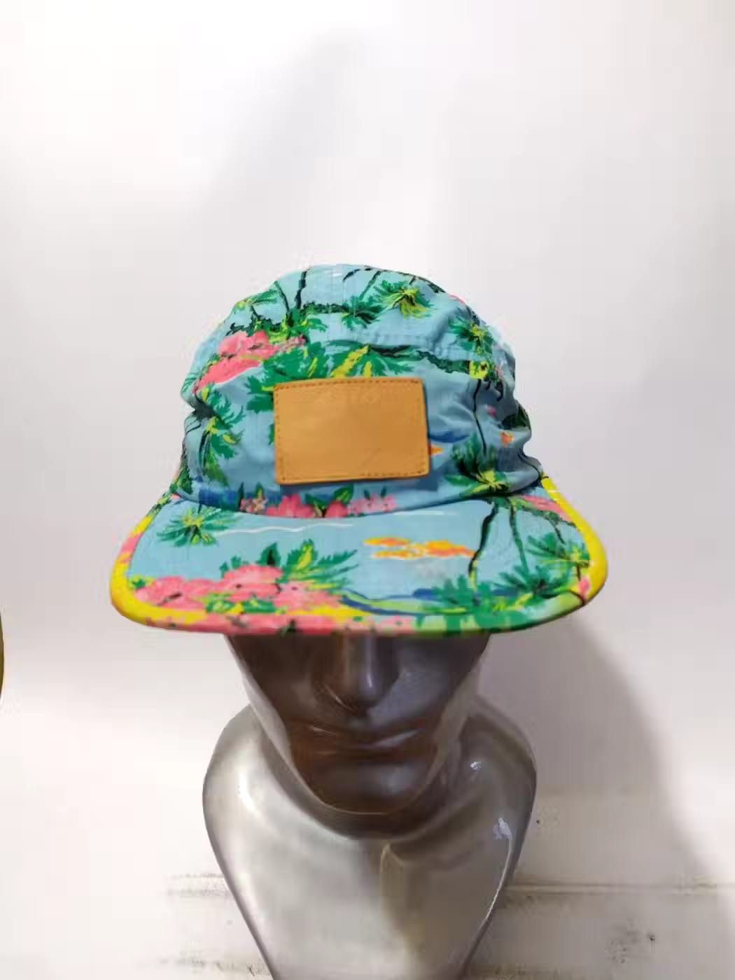 Other Black Pyramid Fullprint Floral 5 Panel Hats Size ONE SIZE - 1 Thumbnail