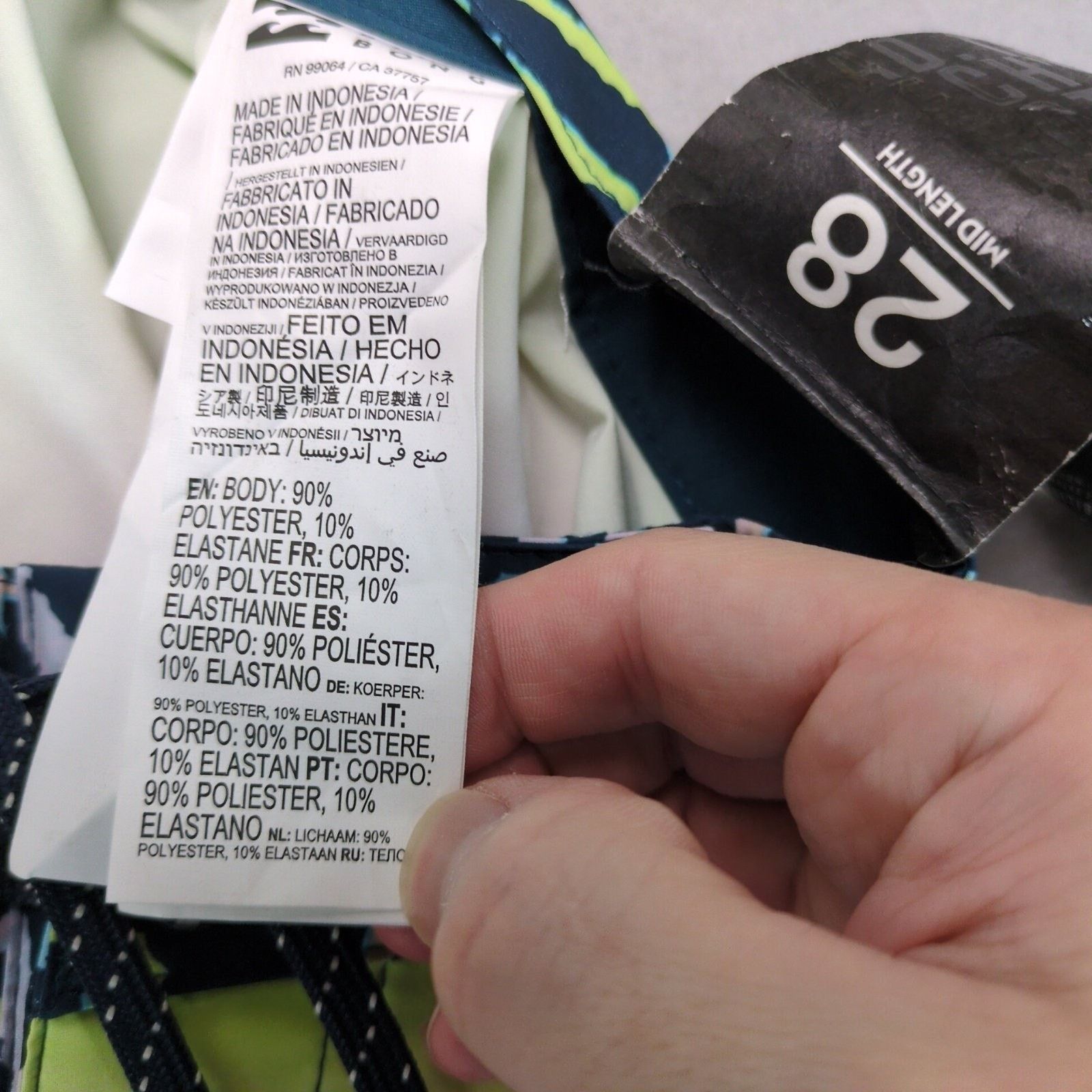 Billabong Billabong Recycler Airlite Total Performance Board Shorts 28 Size US 28 / EU 44 - 4 Thumbnail