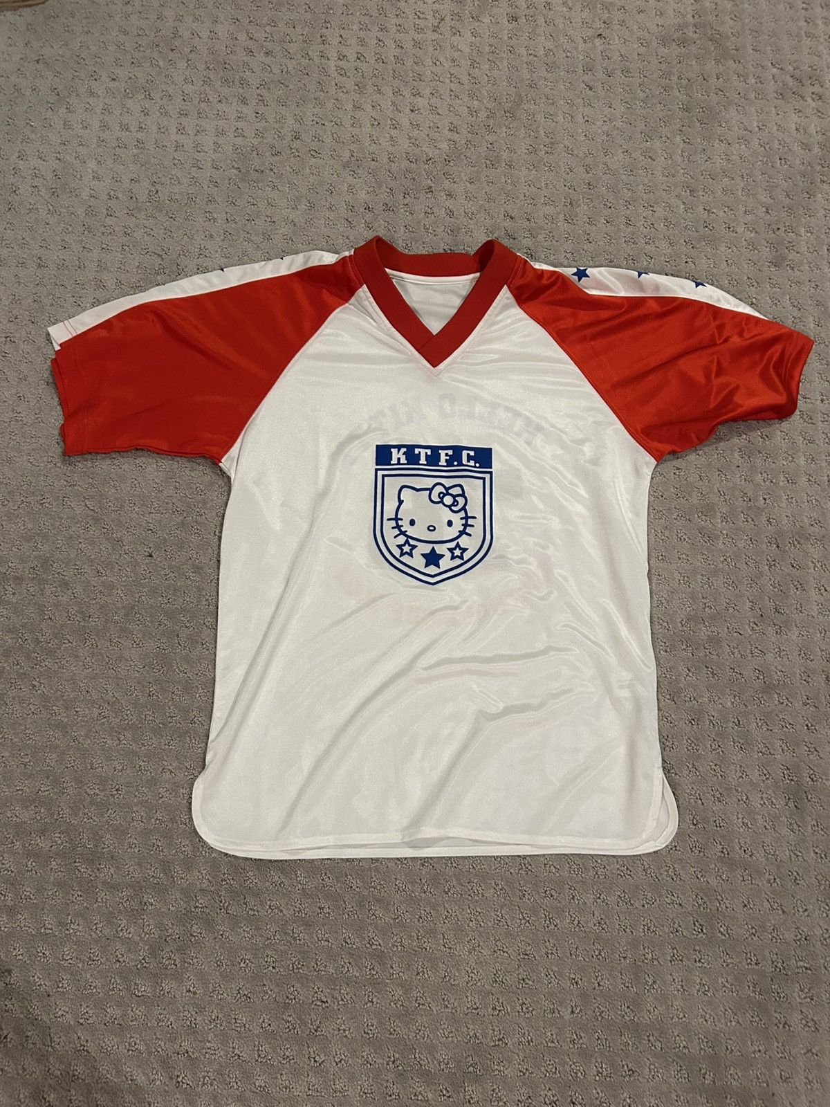 Japanese Brand × Vintage Rare Hello-kitty Jersey Vintage 90’s Y2K Japanese Archive Size ONE SIZE - 1 Thumbnail