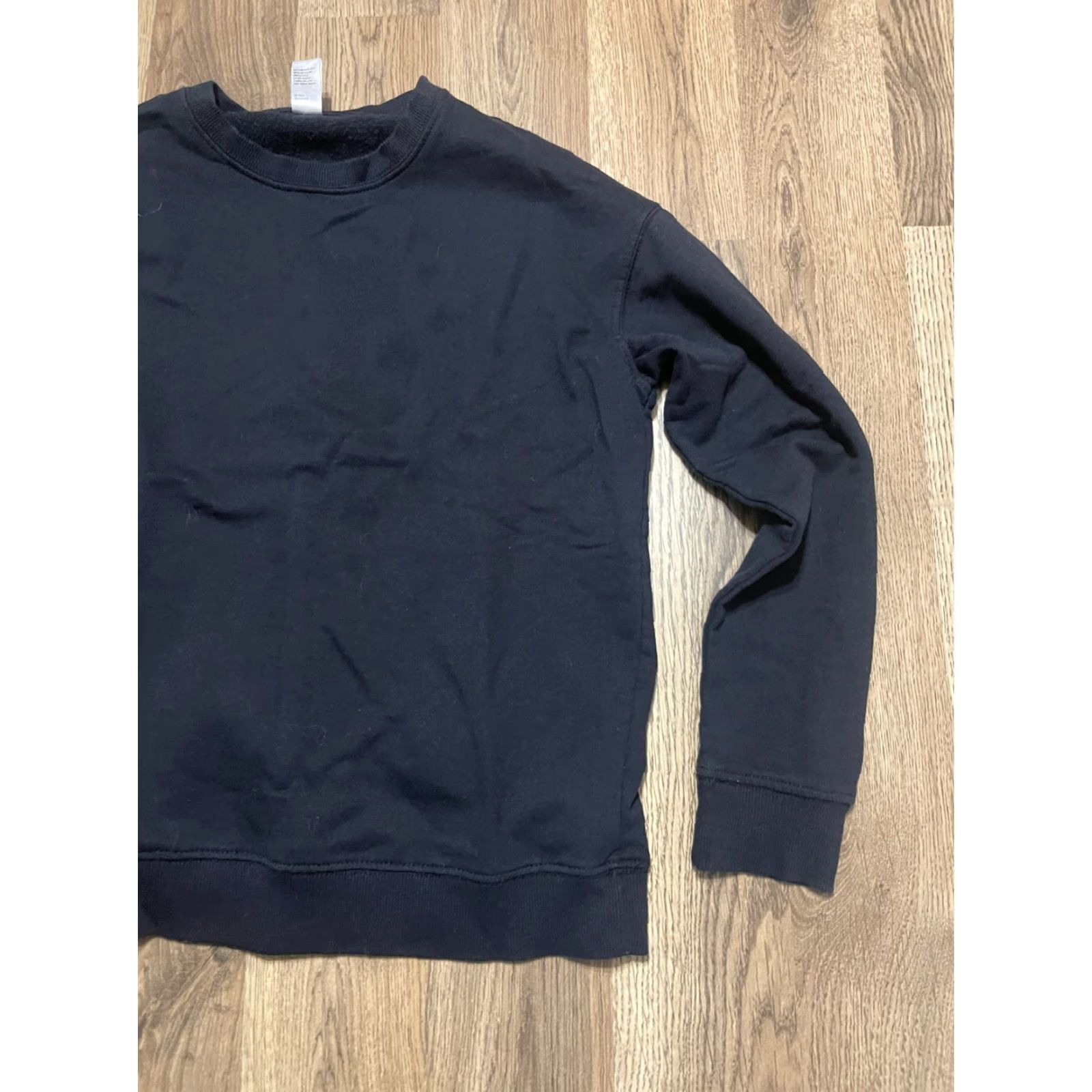 Vintage Just Be Sweater Women's Size Small Black Crew Neck Long Sleeve Pullover Size S / US 4 / IT 40 - 4 Thumbnail
