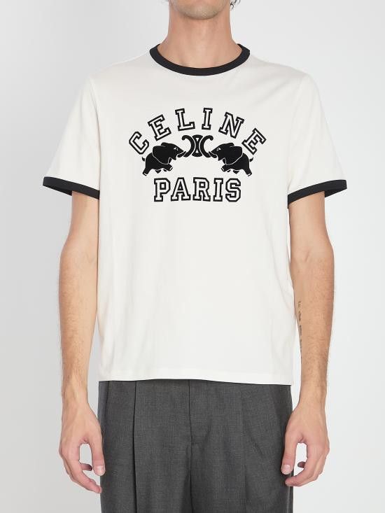 Celine CELINE Men T-Shirts RX0AV671Q WHITE | Grailed
