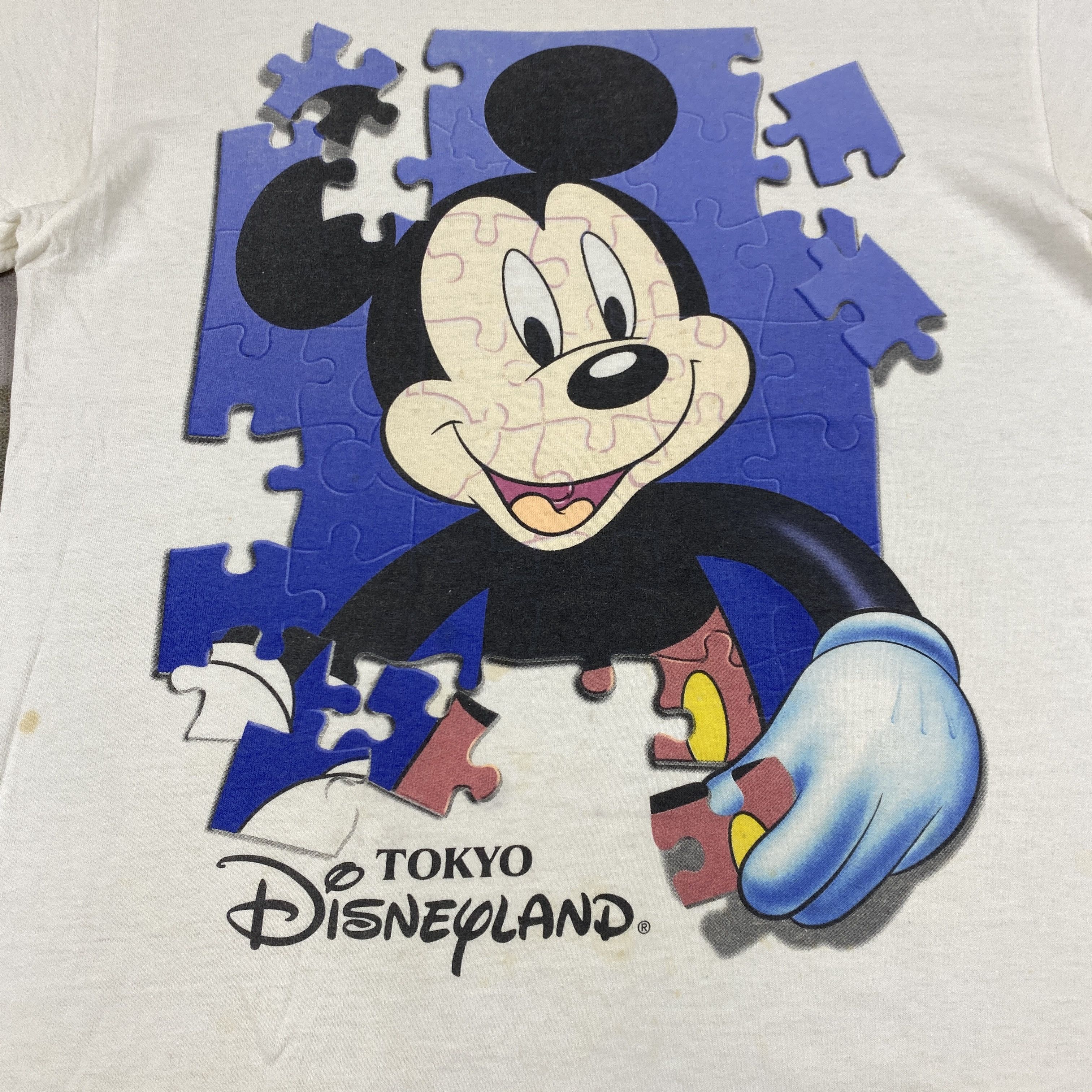 Japanese Brand Vintage Mickey Mouse Tokyo Disneyland T-Shirt -B083 Size US M / EU 48-50 / 2 - 5 Thumbnail
