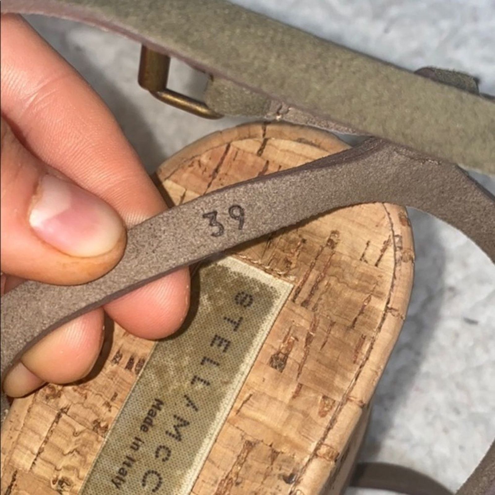 Stella McCartney Stella McCartney Cork Wedge Sandals | Size 39 (US 8.5) Size US 8.5 / IT 38.5 - 8 Thumbnail