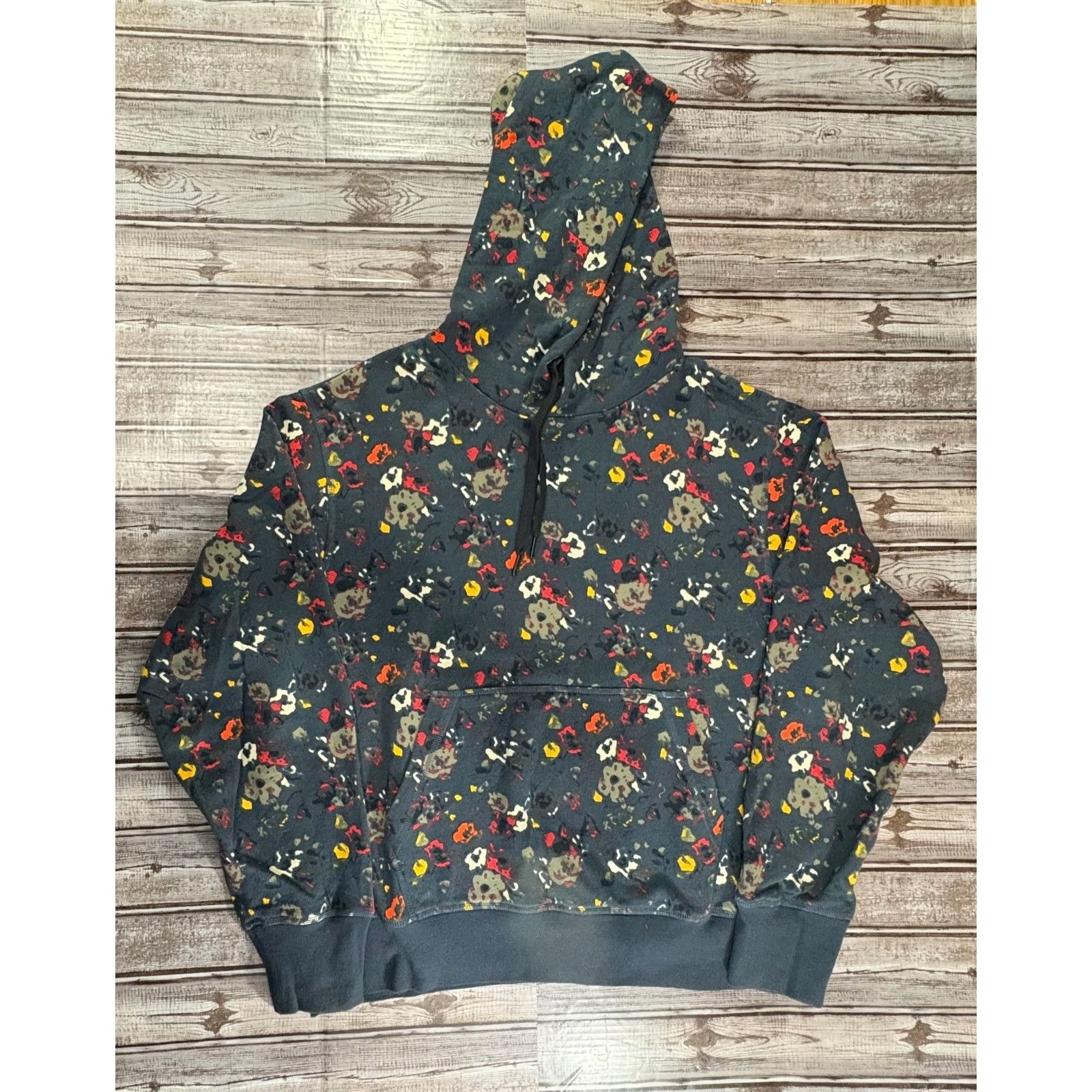 Rag & Bone Rag & bone City Floral Cotton Hoodie size L multicolor Size US L / EU 52-54 / 3 - 1 Thumbnail