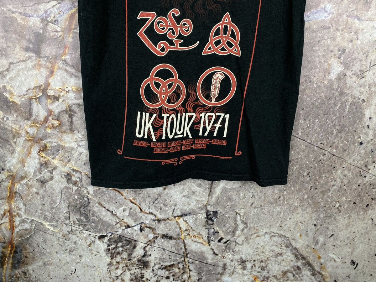 Band Tees × Led Zeppelin Men’s Led Zeppelin Uk Tour 1971 T-Shirt Size Small Size US S / EU 44-46 / 1 - 4 Thumbnail
