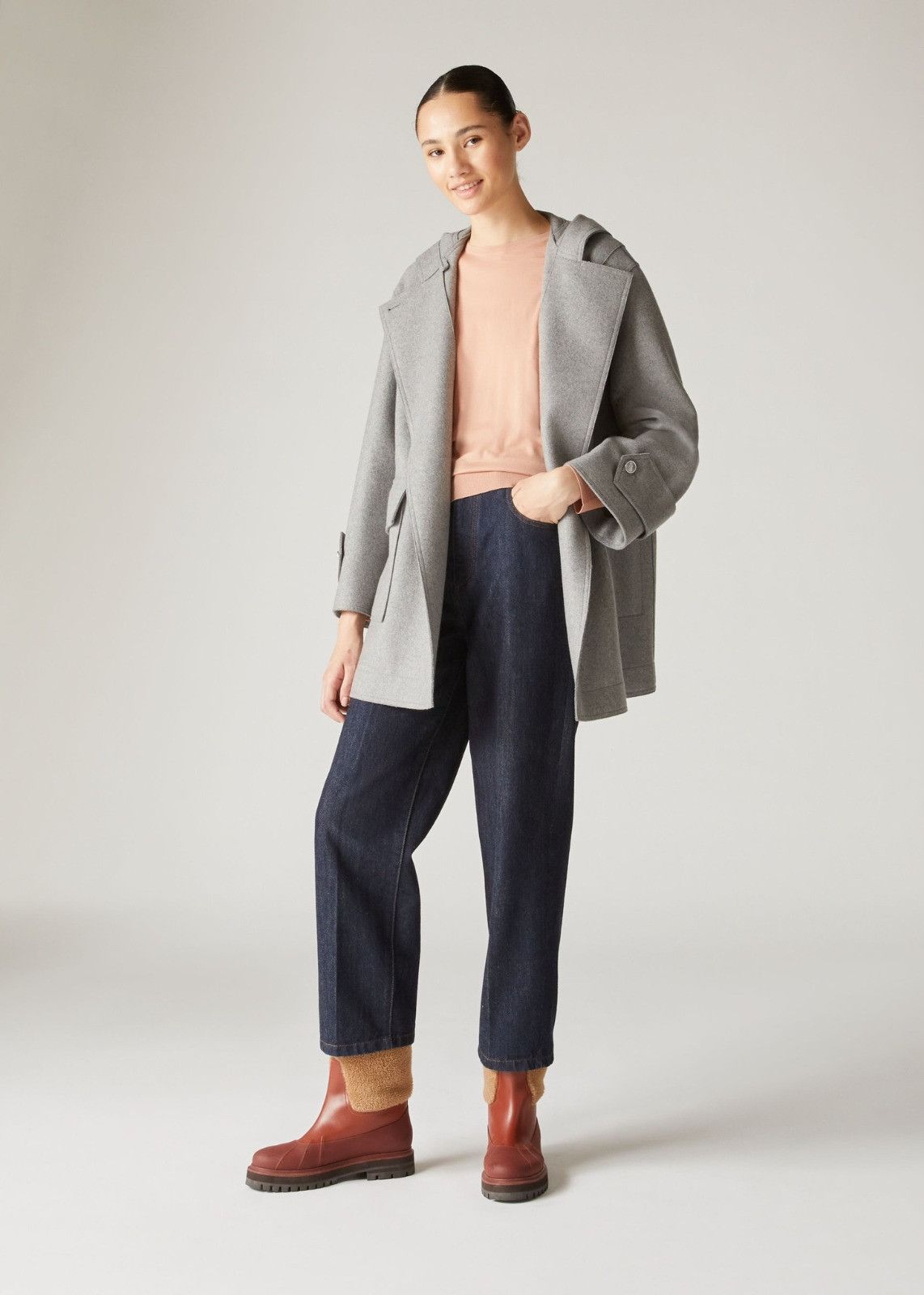 Loro Piana o1srvl11e0125 Valsesia Crewneck Sweater in Light Pink Size L / US 10 / IT 46 - 4 Thumbnail