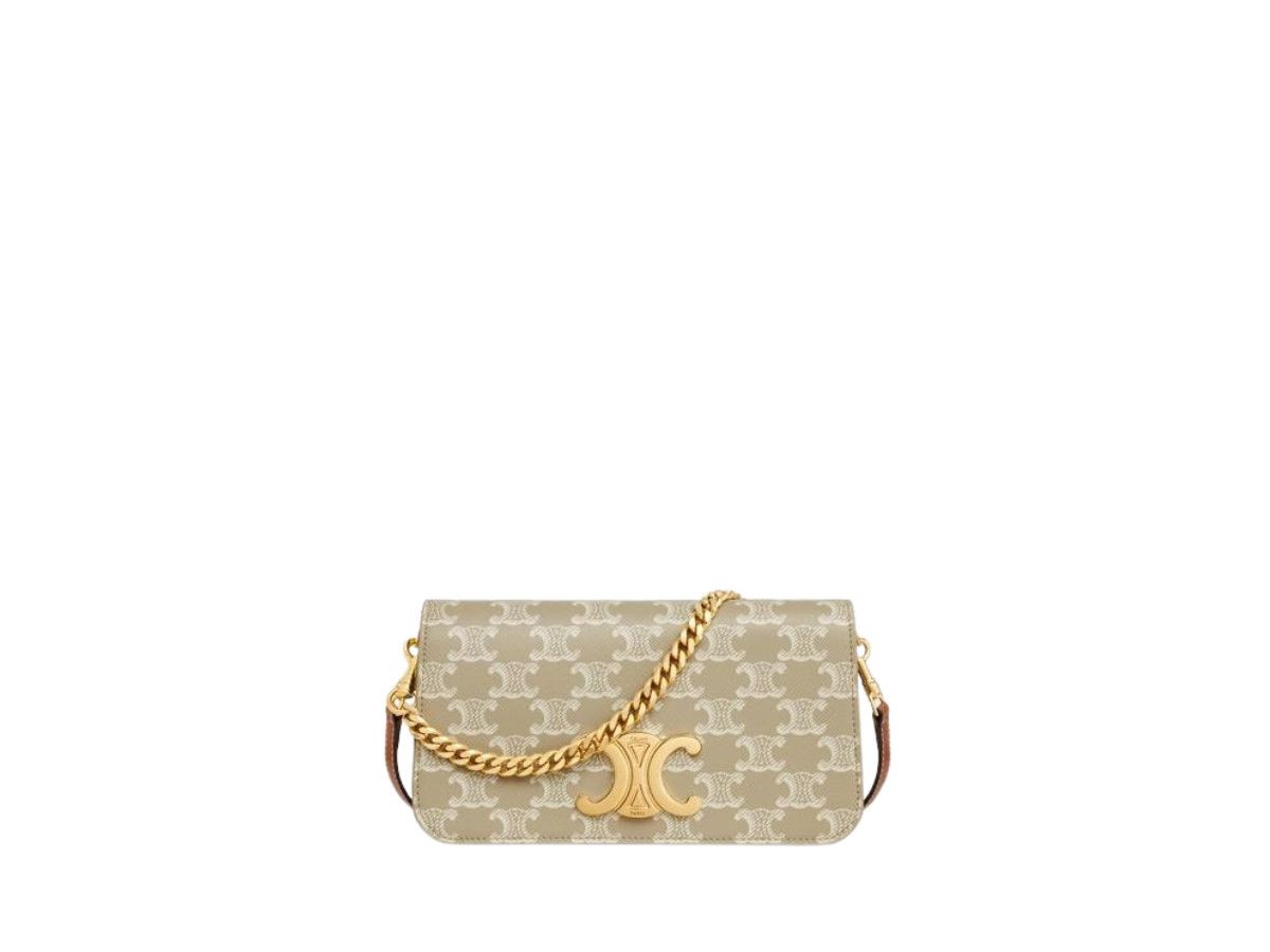 Celine o1bcso1str0725 Size : OS / 10L972 Canvas Bag in Grege Size ONE SIZE - 1 Thumbnail