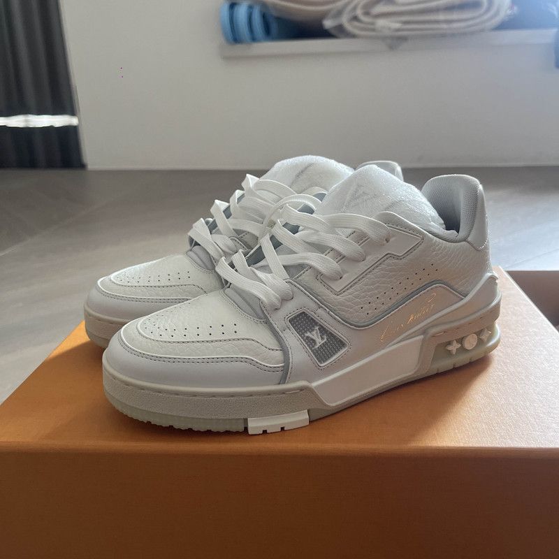 Louis Vuitton Louis Vuitton Trainer White Sneakers for All 0079 Size US 6.5 / EU 39-40 - 1 Thumbnail