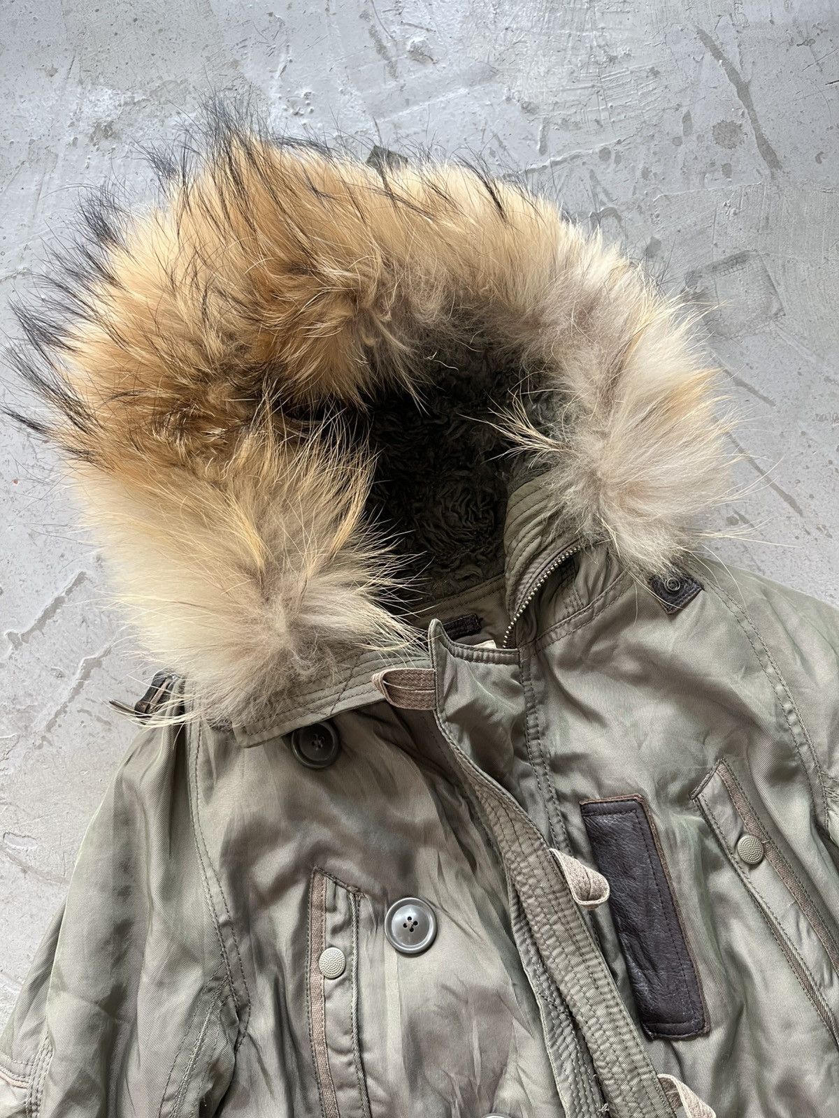 If Six Was Nine × Japanese Brand × Le Grande Bleu (L.G.B.) 💥RARE Archive Japan G.O.A. Bomber hoodie jacket x FUR Size US M / EU 48-50 / 2 - 5 Thumbnail