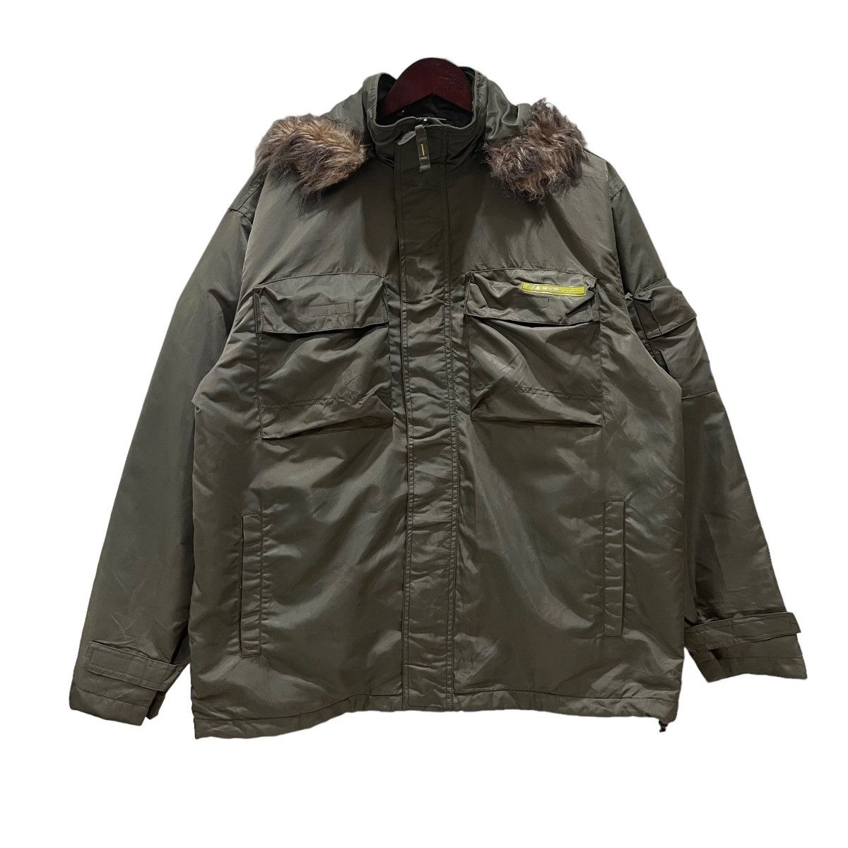 Airwalk Vintage Airwalk Military Hoodie Bomber Jacket Size US M / EU 48-50 / 2 - 1 Thumbnail