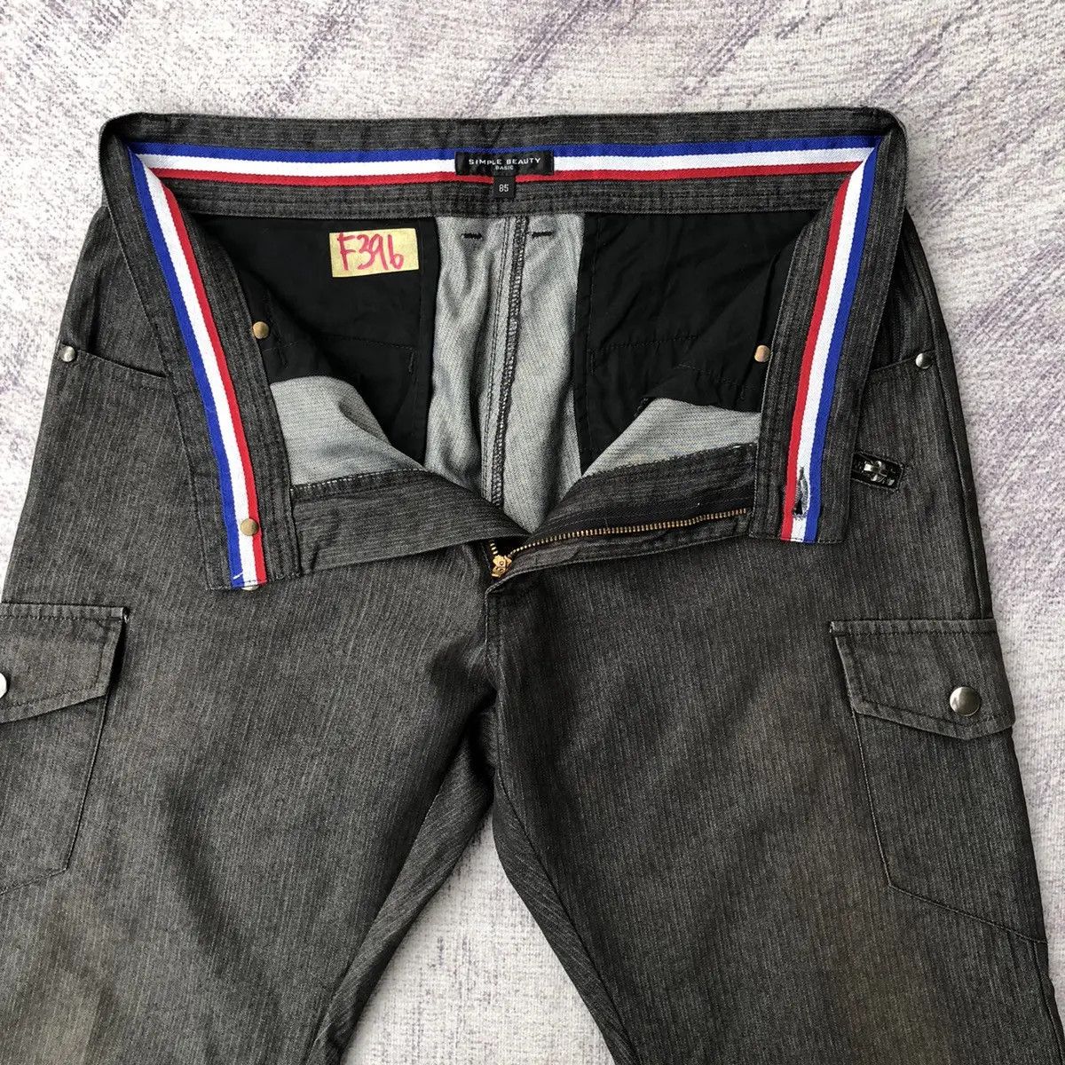 Beauty Beast × Japanese Brand × Vintage Cargo Pants Simple Beauty 6 Pockets Tactical Utility Size US 31 - 8 Thumbnail